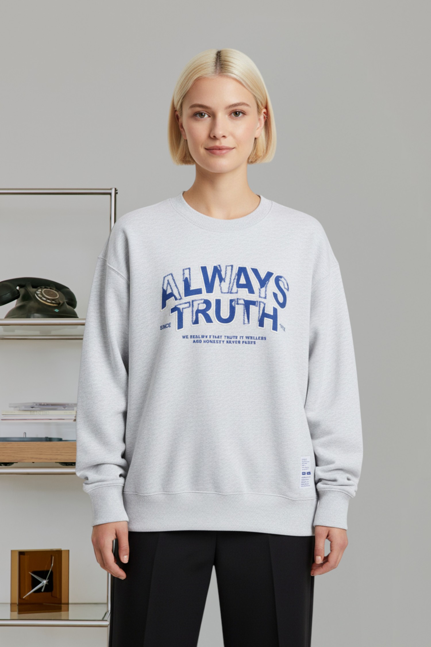 真理永恆 刷毛長袖上衣