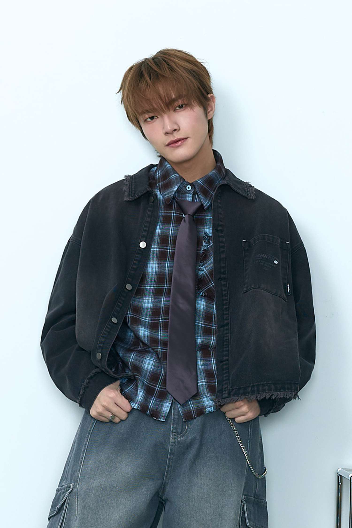 ARKis 狂野毛邊 牛仔襯衫式外套