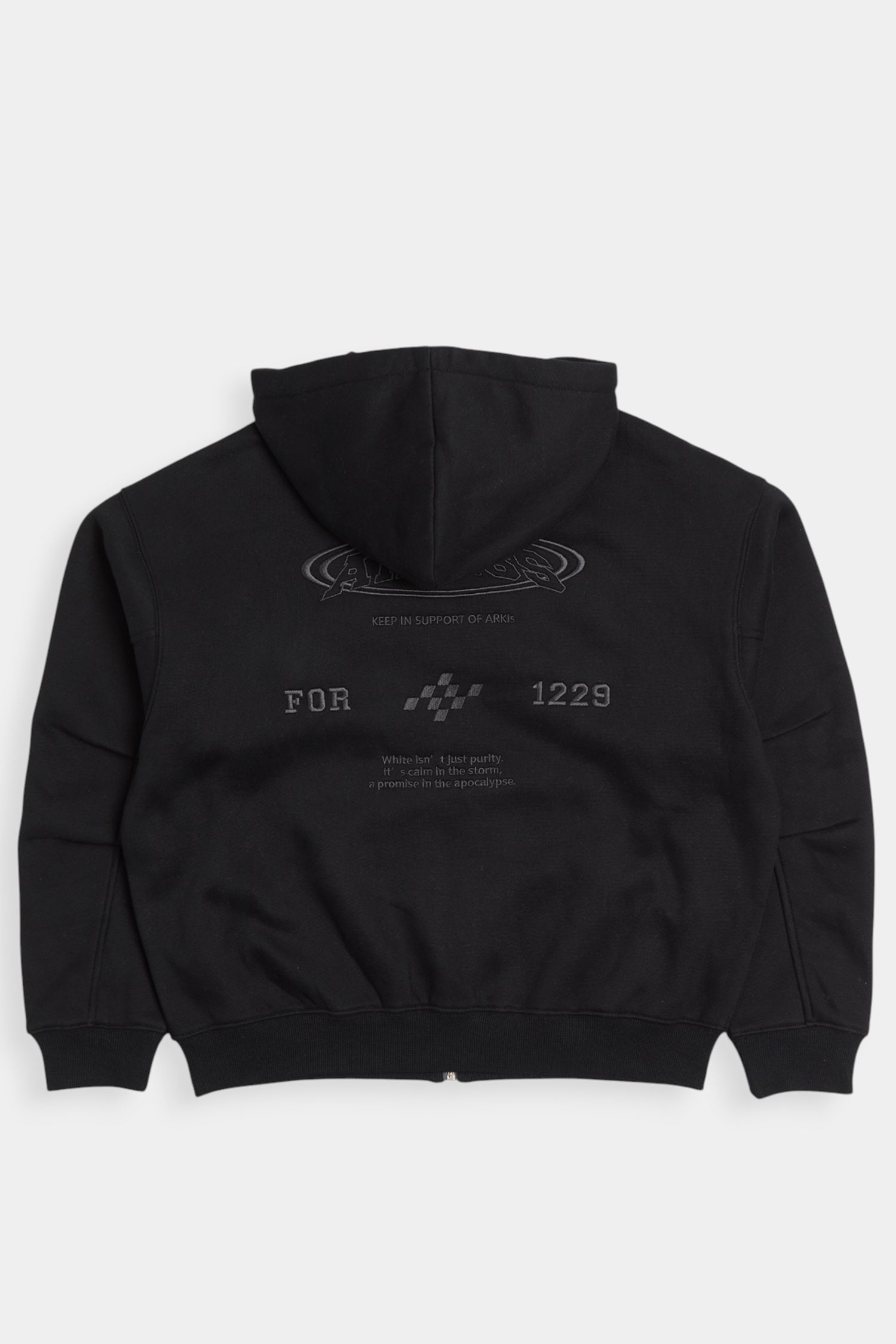 ARKis 電繡刷毛連帽外套