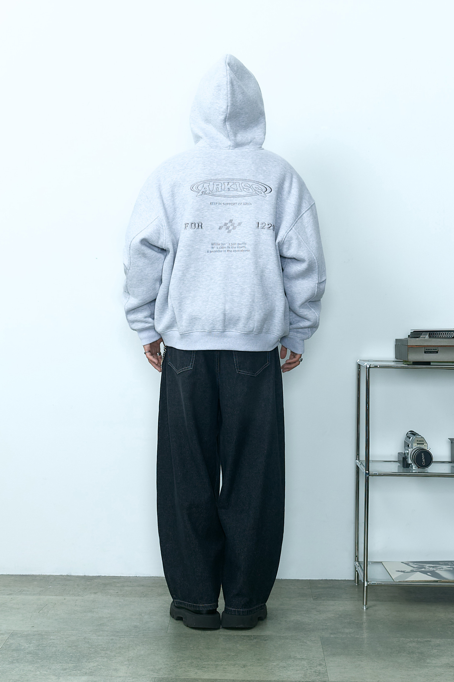 ARKis 電繡刷毛連帽外套