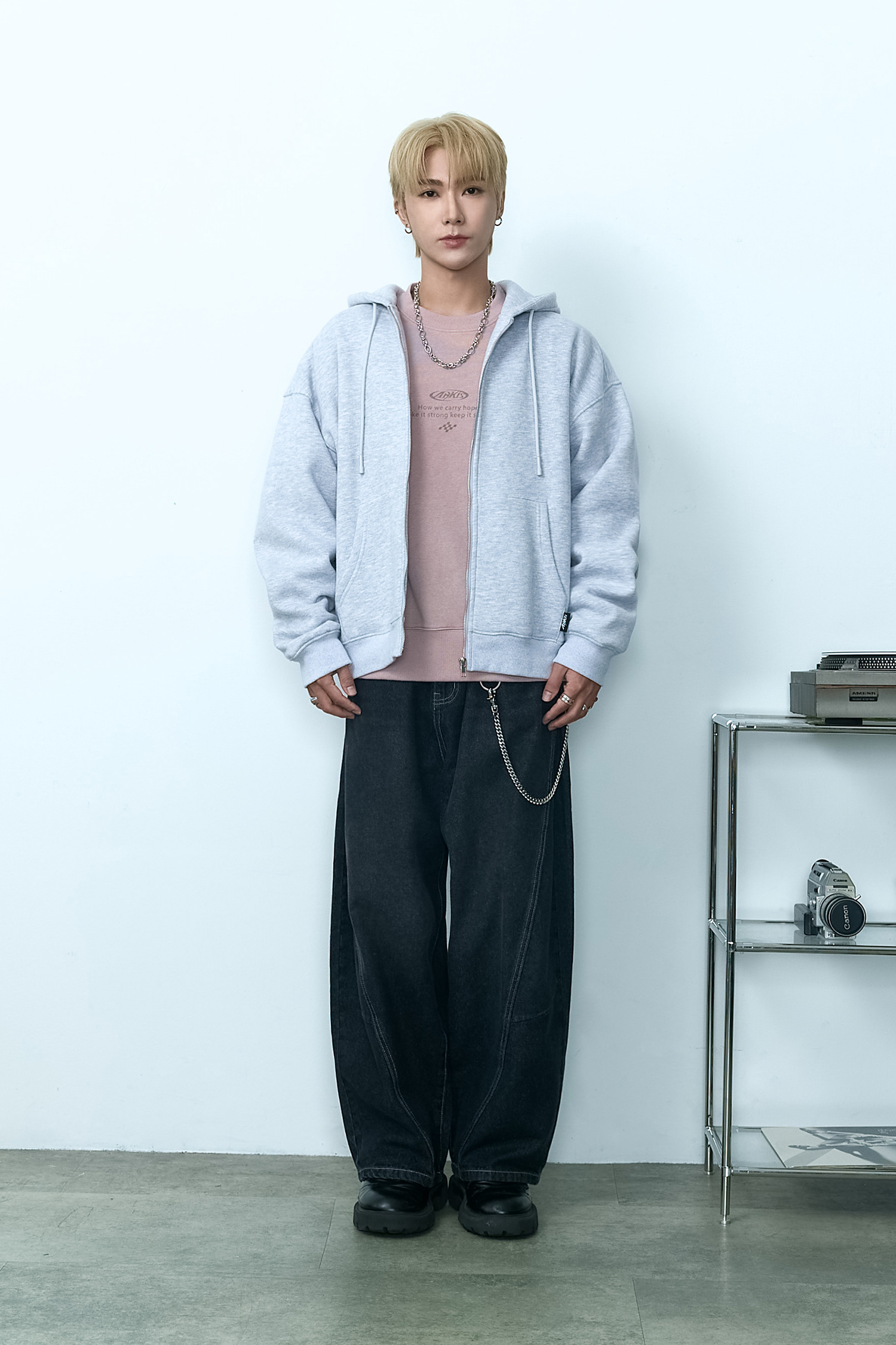 ARKis 電繡刷毛連帽外套