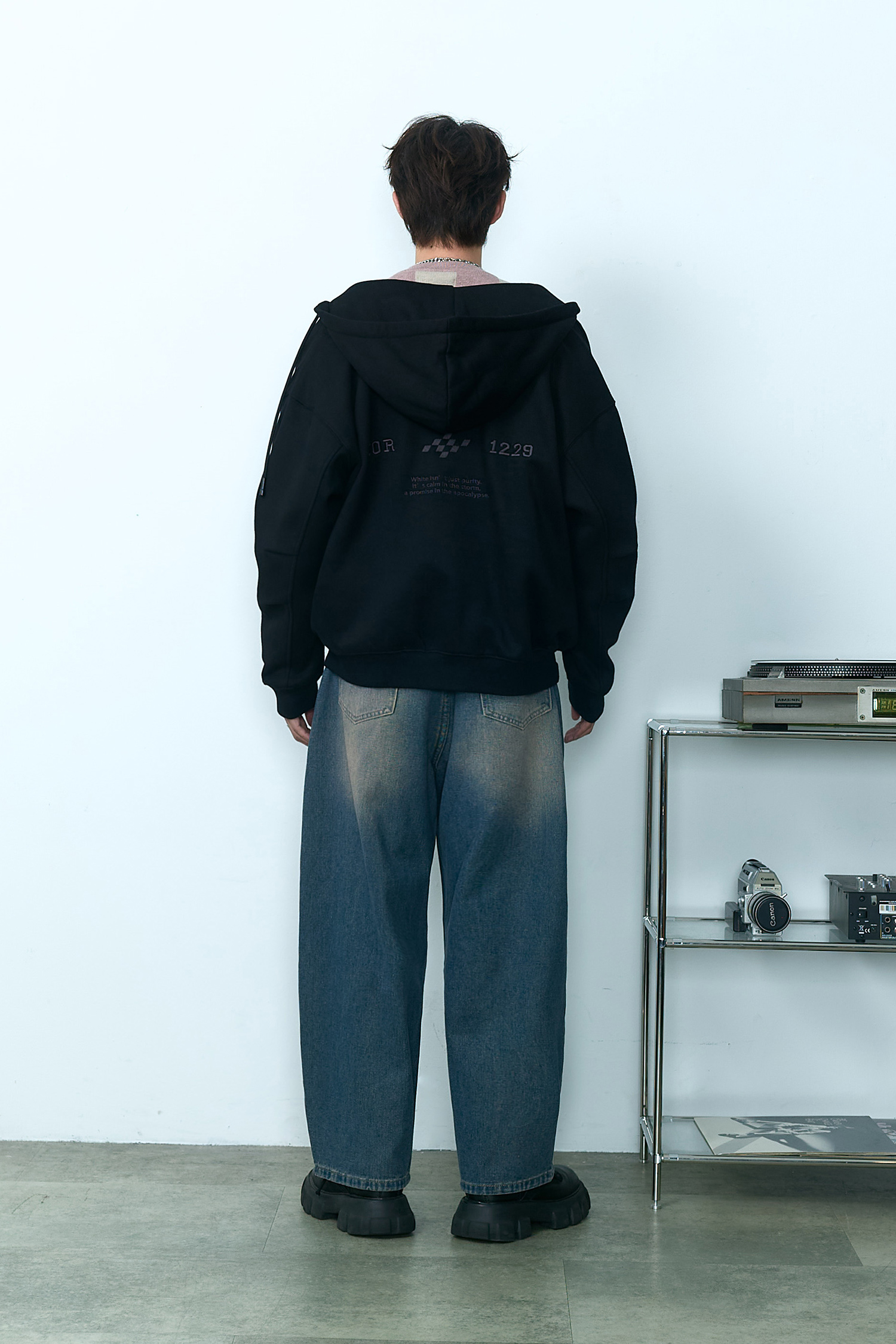 ARKis 電繡刷毛連帽外套