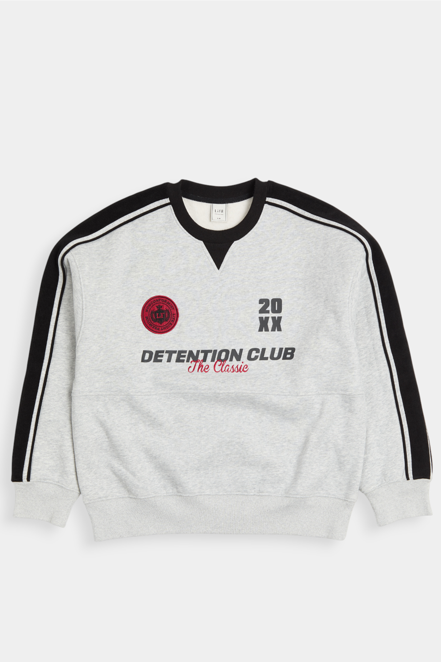 學院風 貼布繡長袖上衣