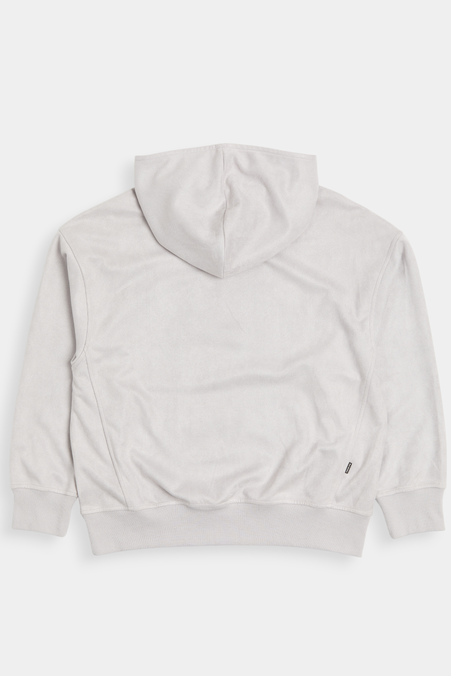 豹紋貼布繡 麂皮連帽長袖上衣