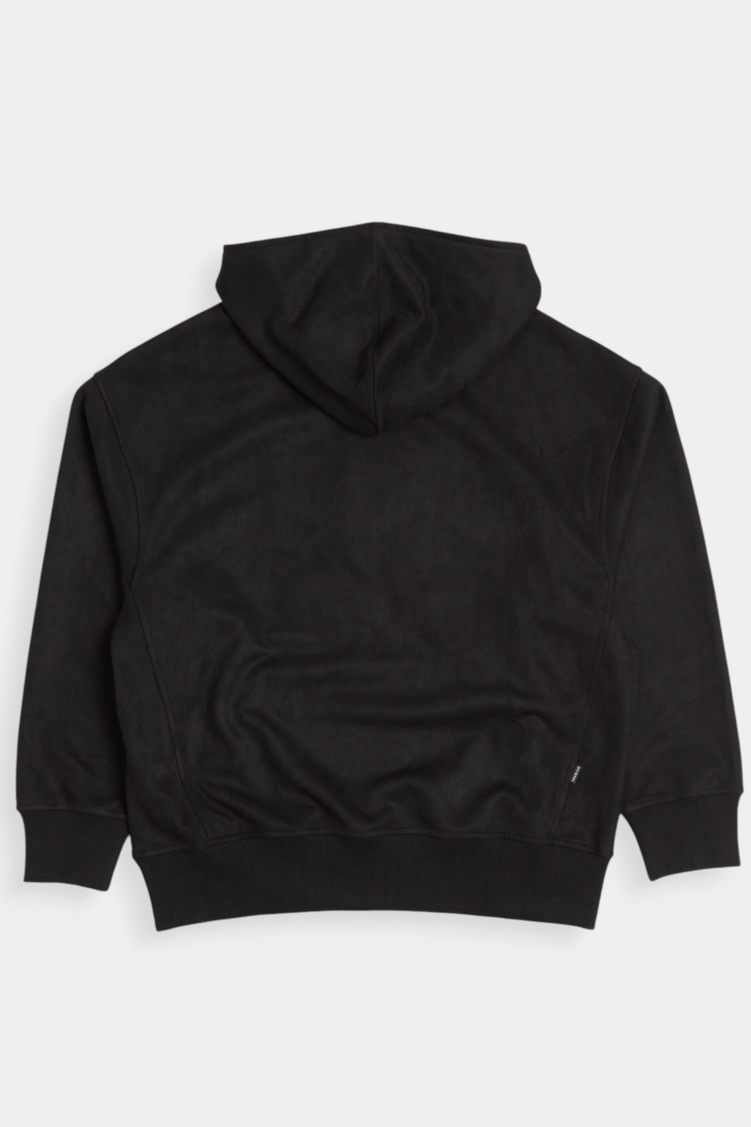 豹紋貼布繡 麂皮連帽長袖上衣