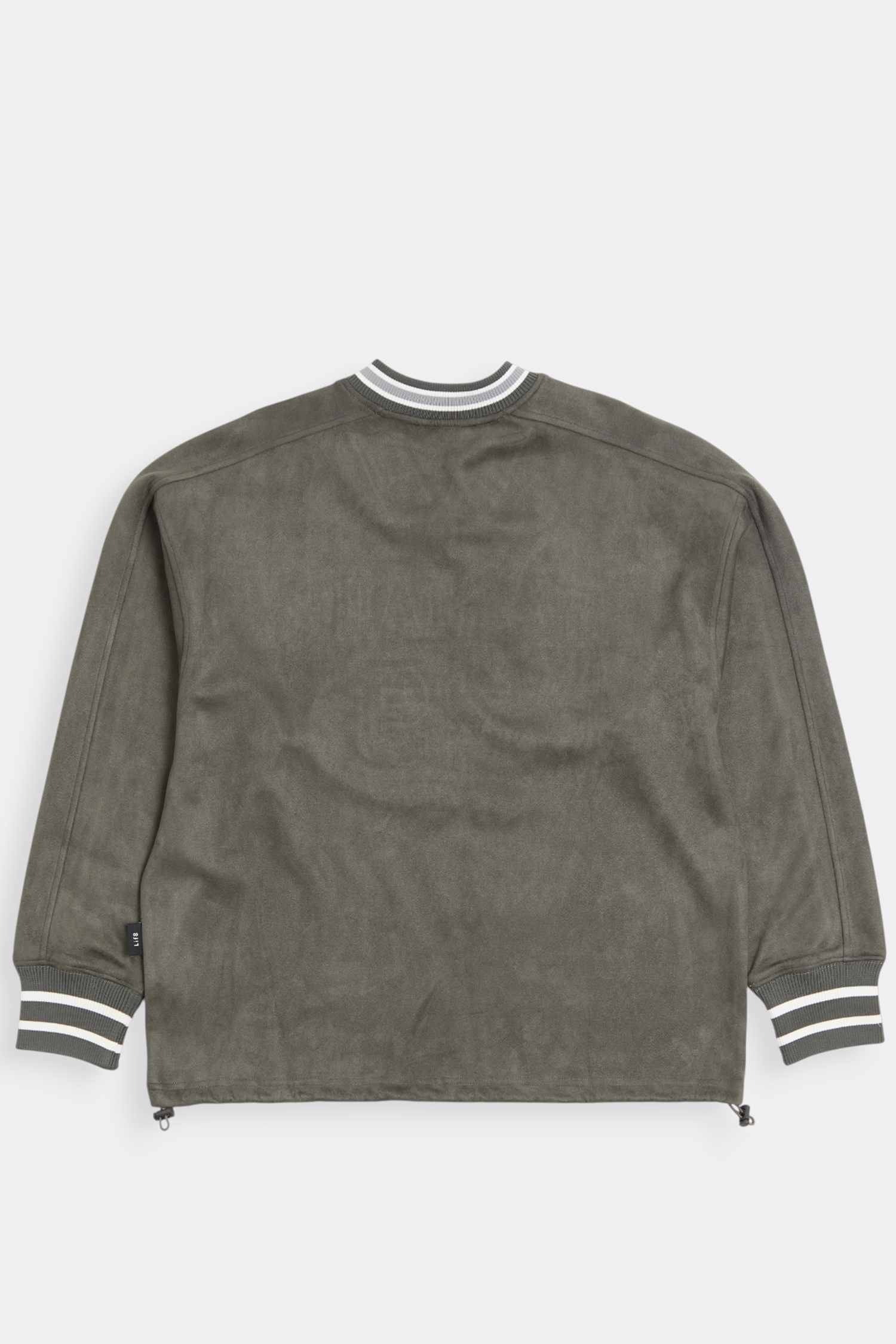 ARKis 運動風 V領長袖麂皮上衣