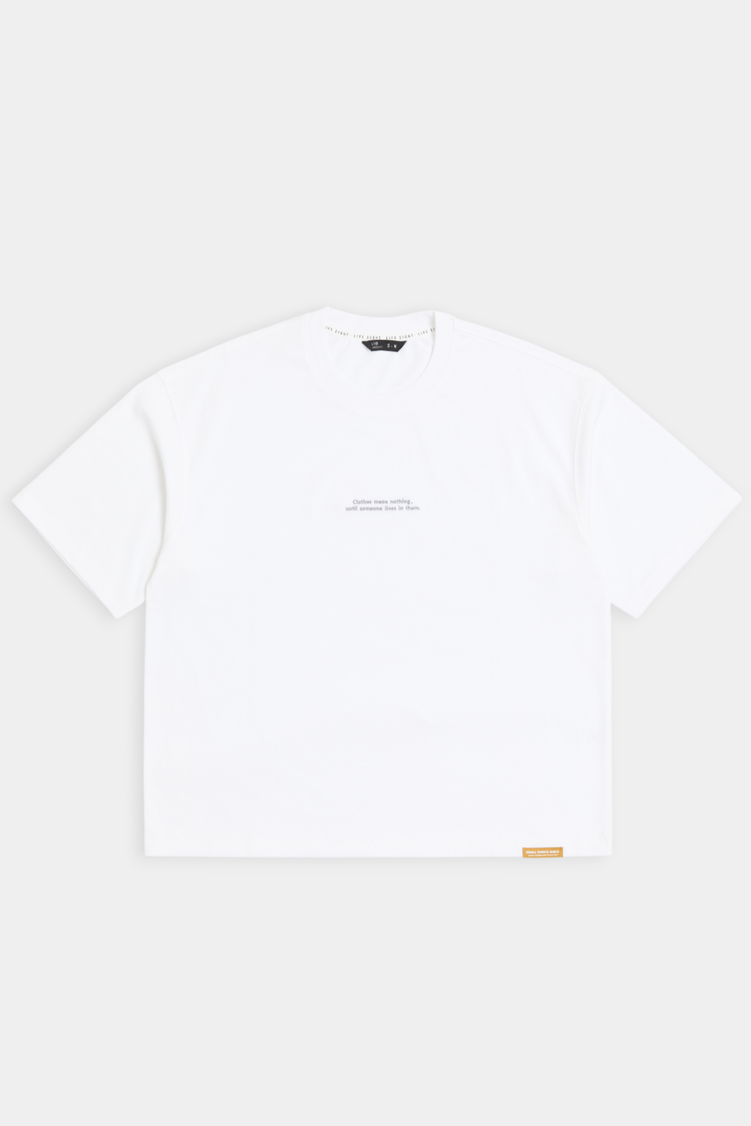 基礎繡花 舒適短袖上衣