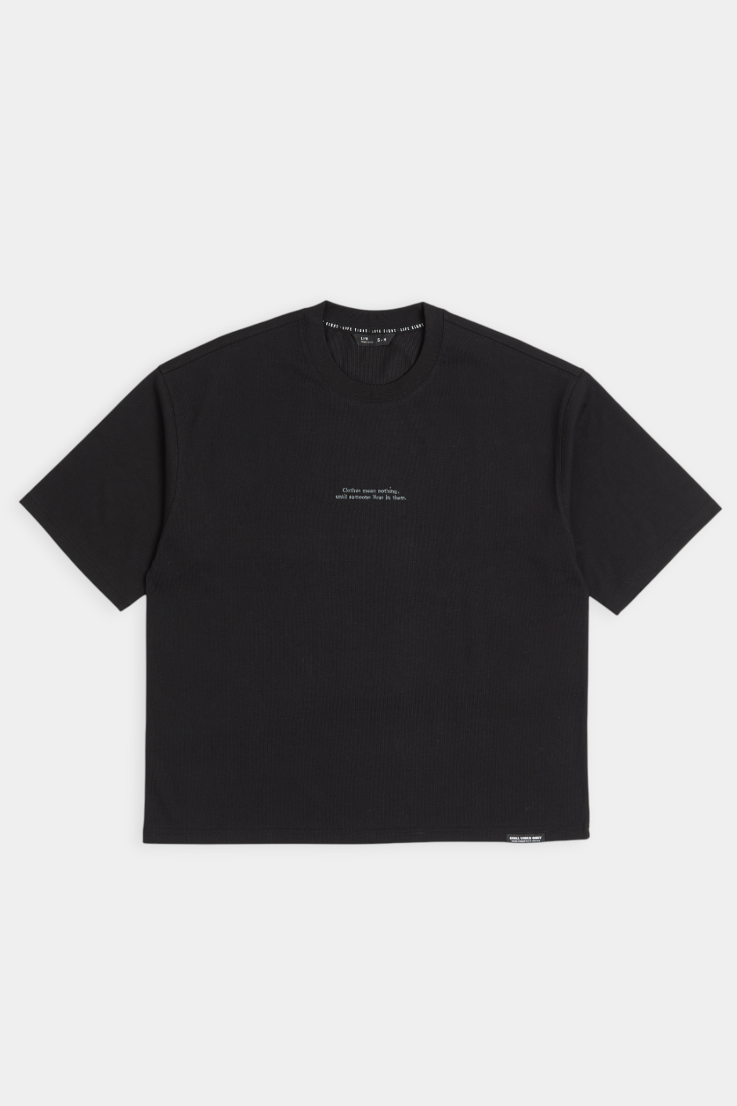 基礎繡花 舒適短袖上衣