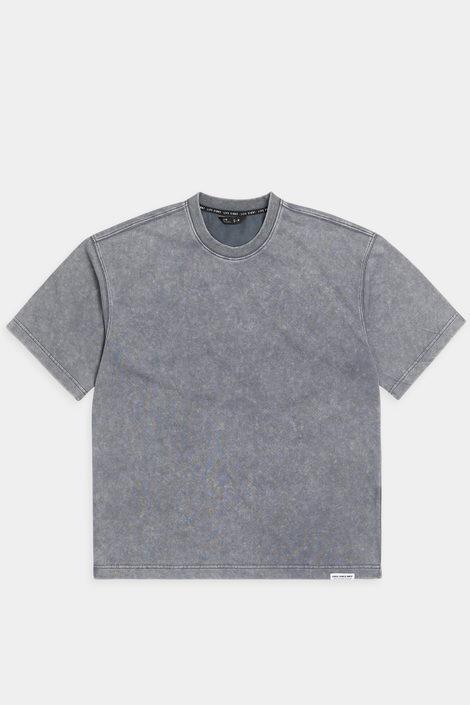 重工做舊 洗水短袖上衣