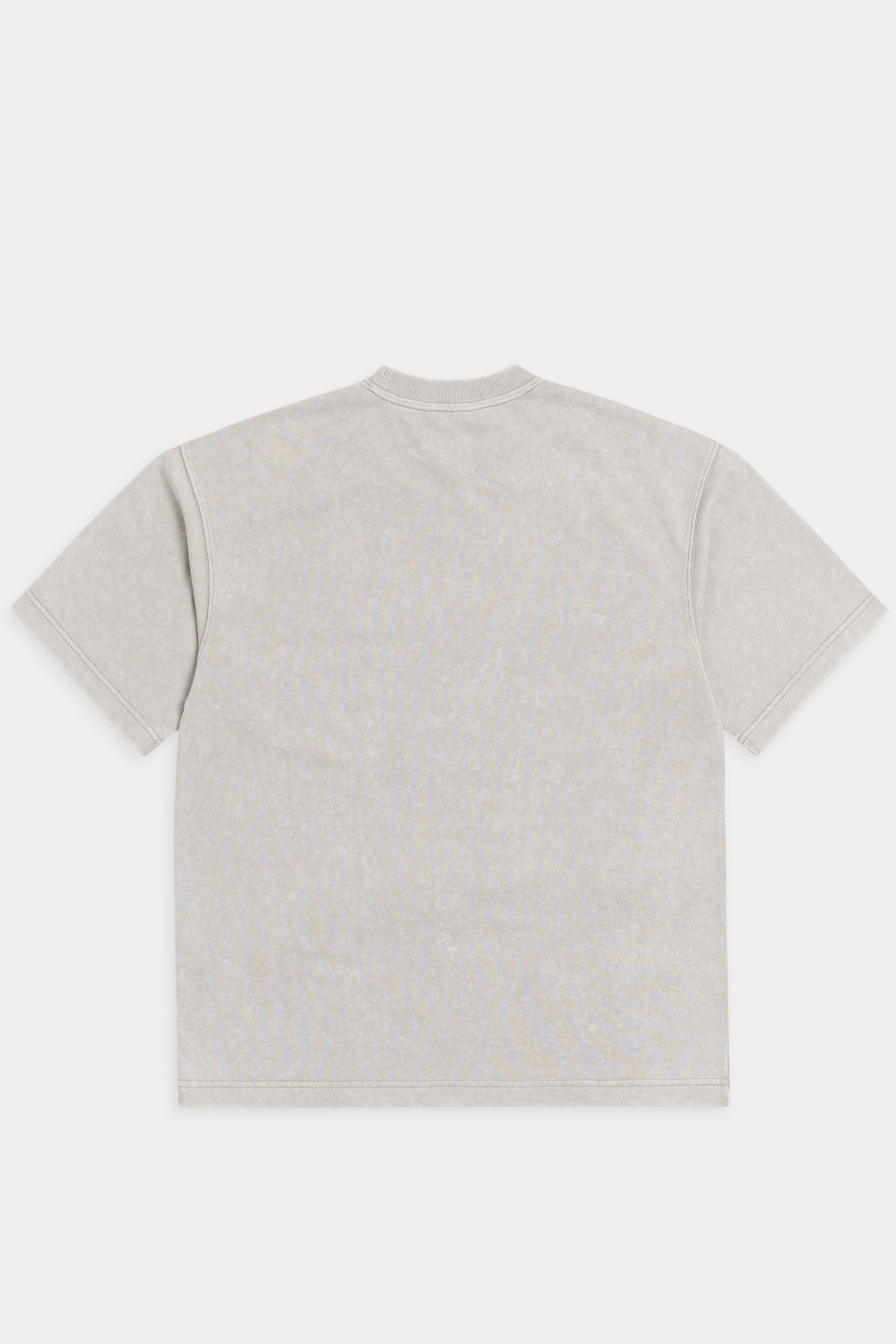 重工做舊 洗水短袖上衣