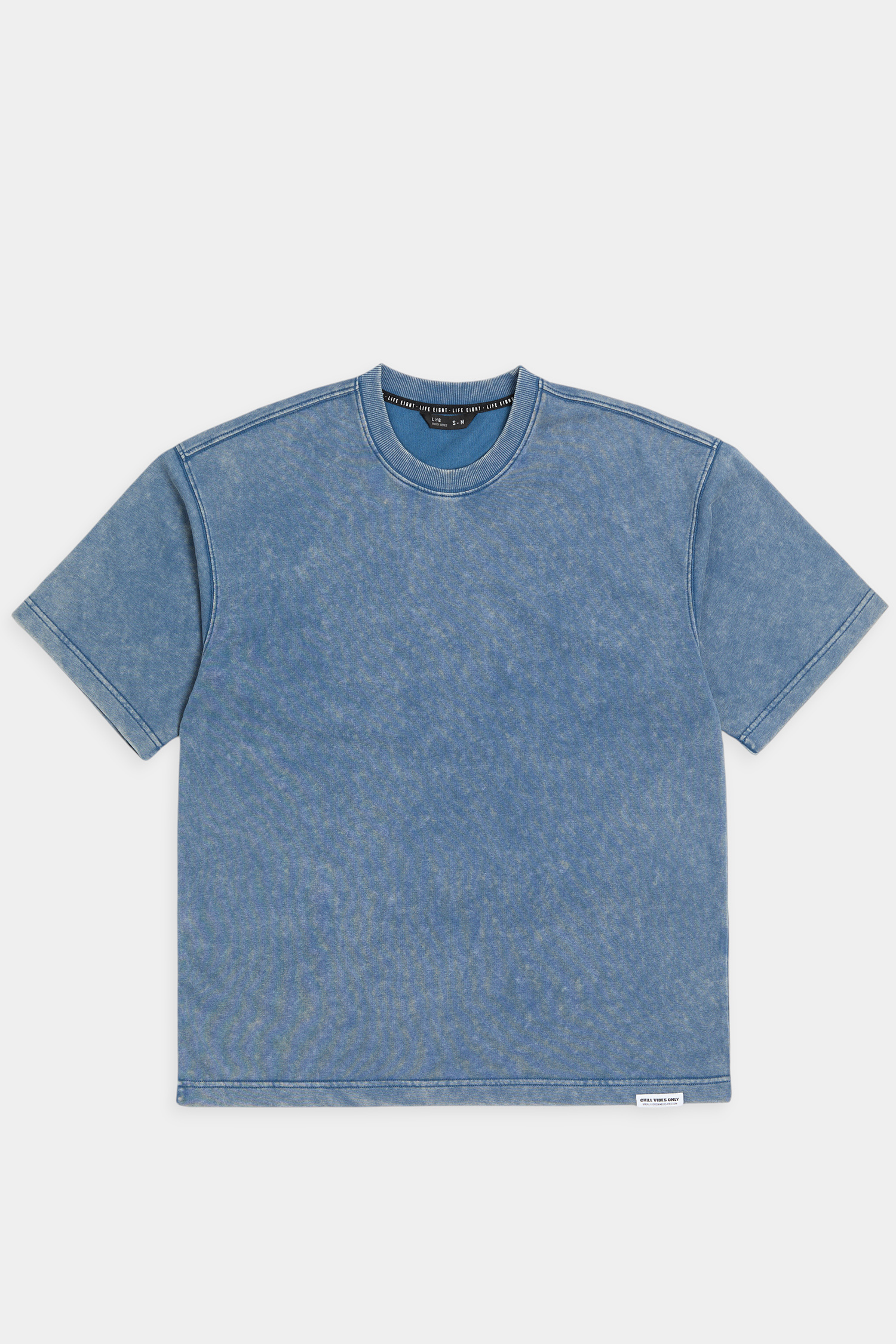 重工做舊 洗水短袖上衣