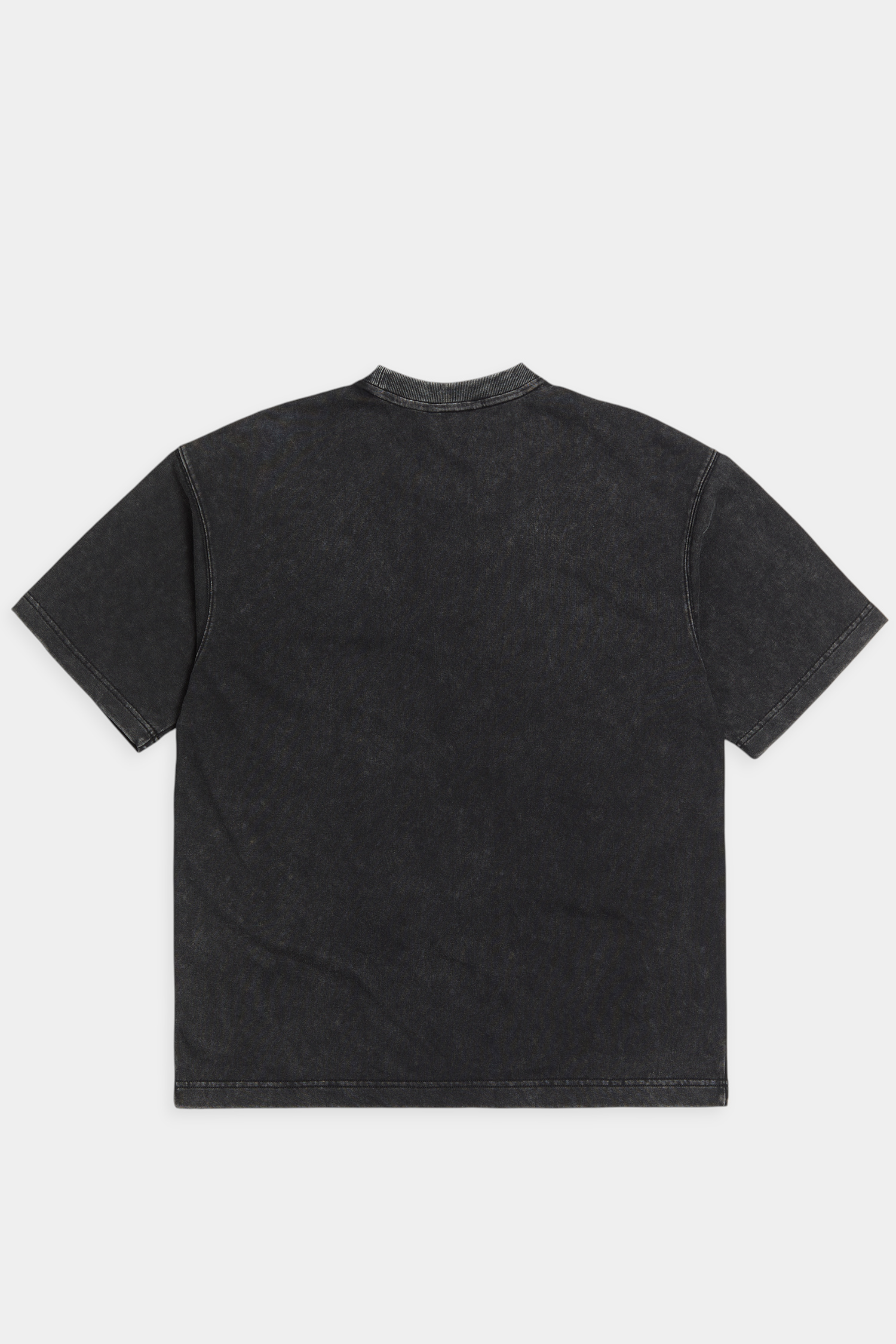 重工做舊 洗水短袖上衣