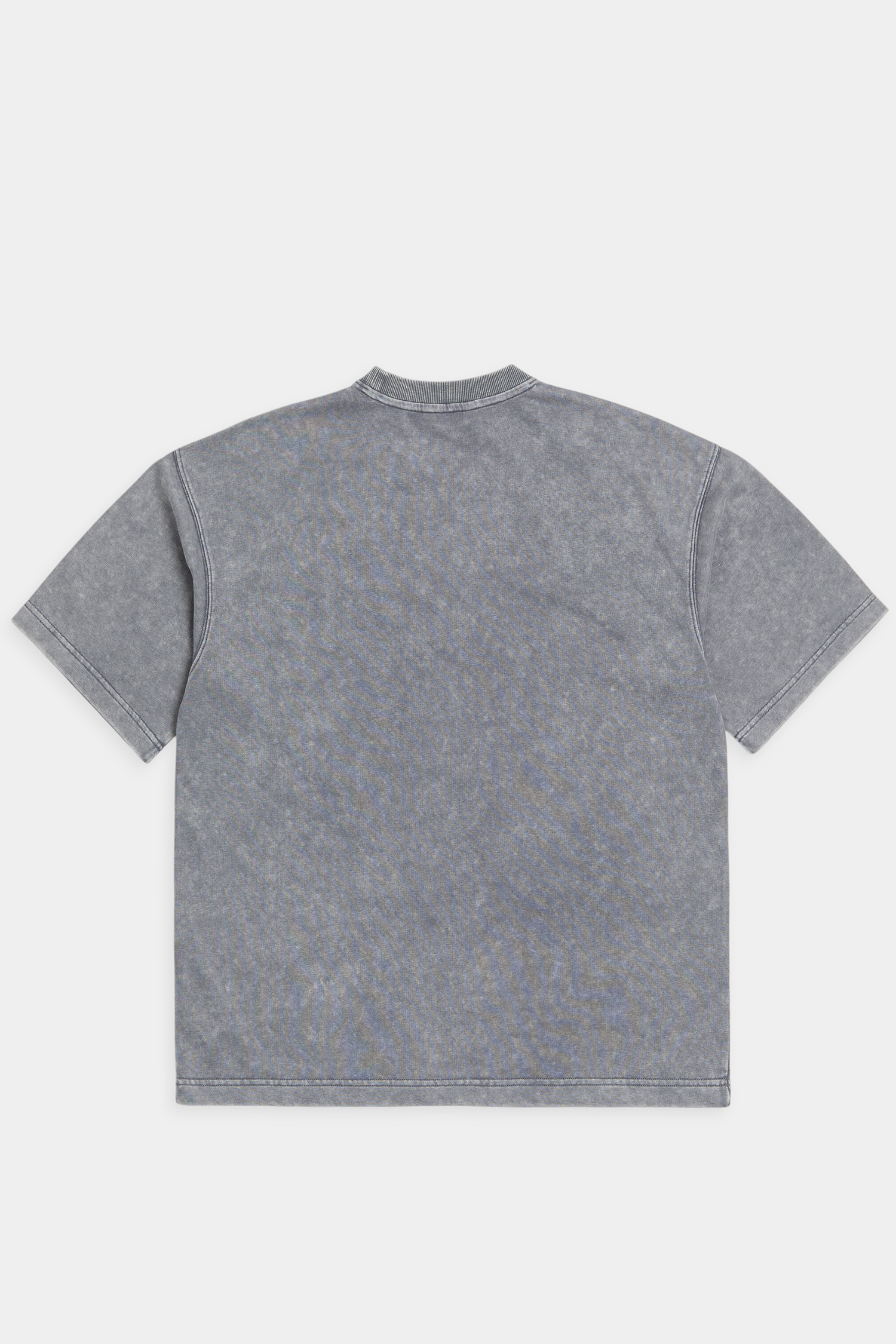 重工做舊 洗水短袖上衣