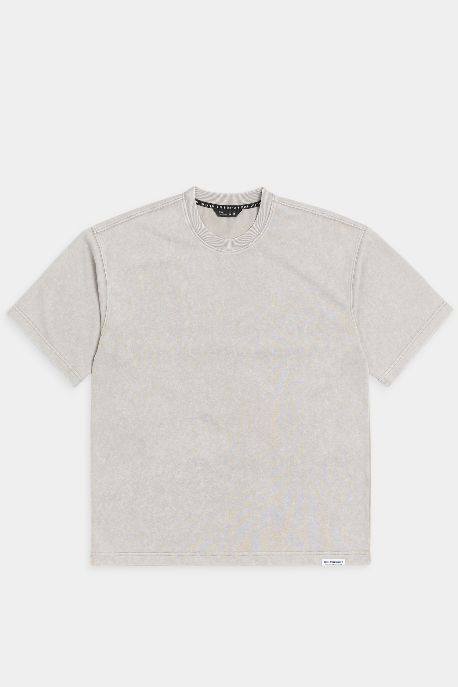 重工做舊 洗水短袖上衣