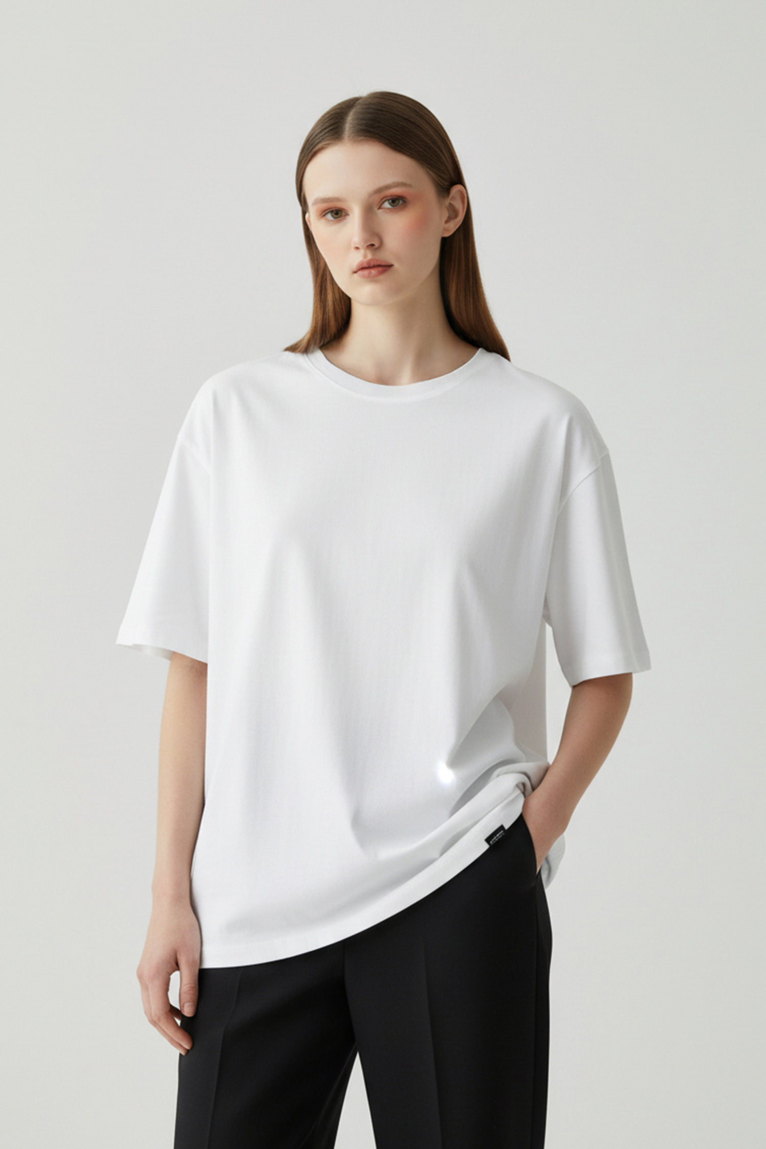 經典純棉 素色短袖上衣