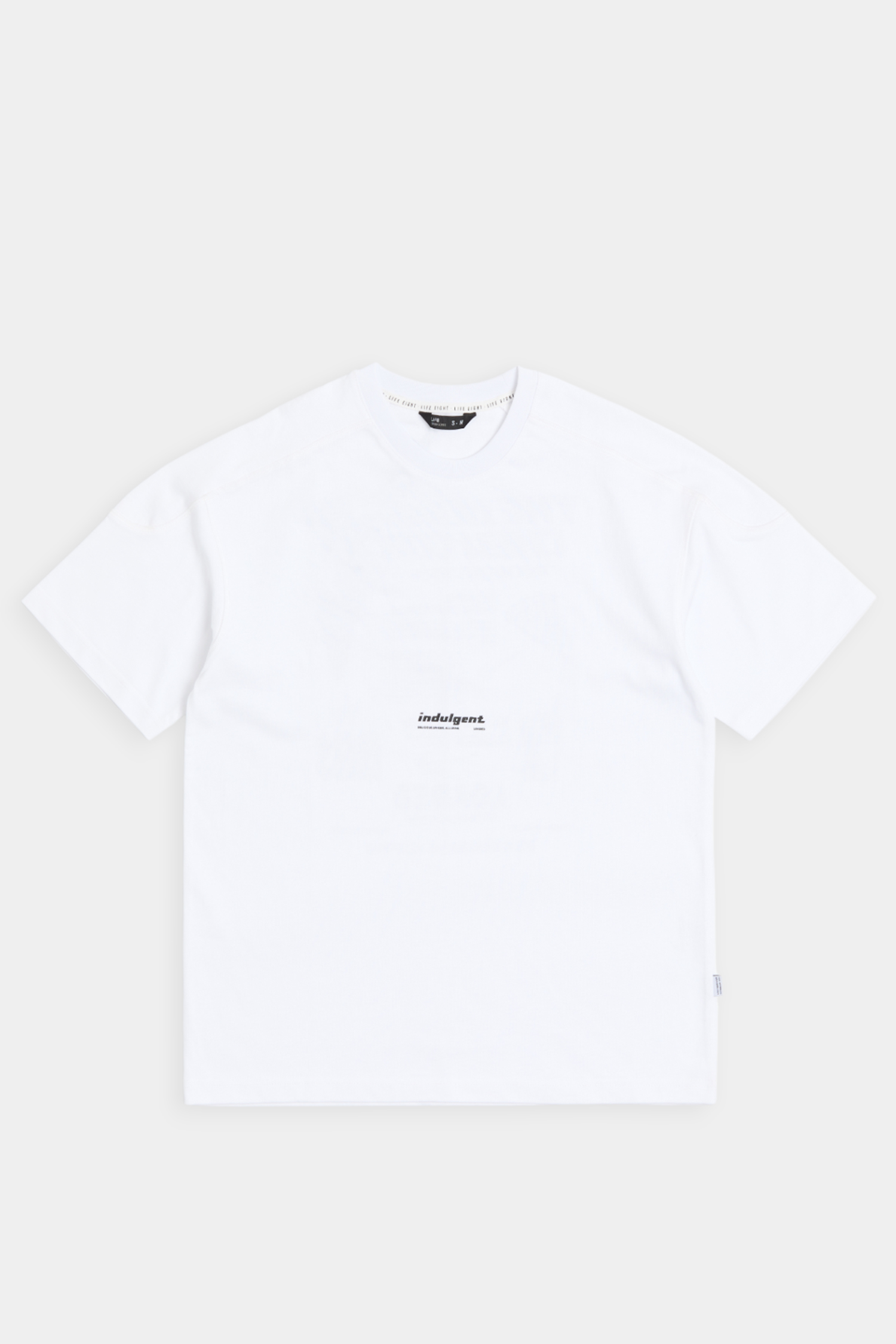 速食餐廳 厚磅印花短袖上衣