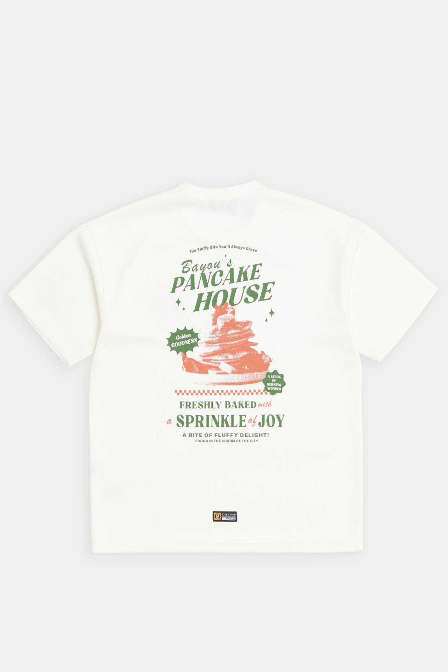 美式餐館 印花短袖上衣