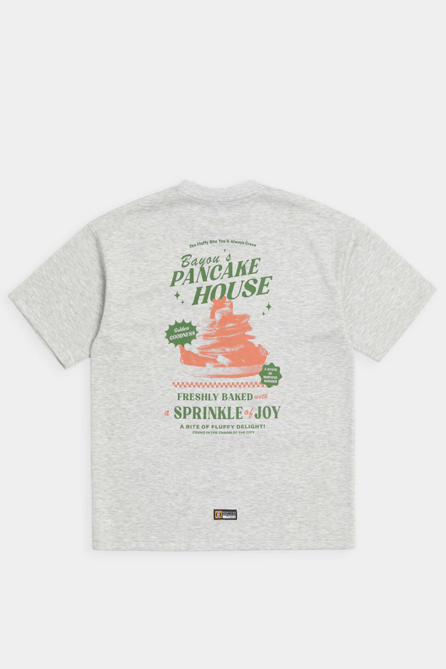 美式餐館 印花短袖上衣