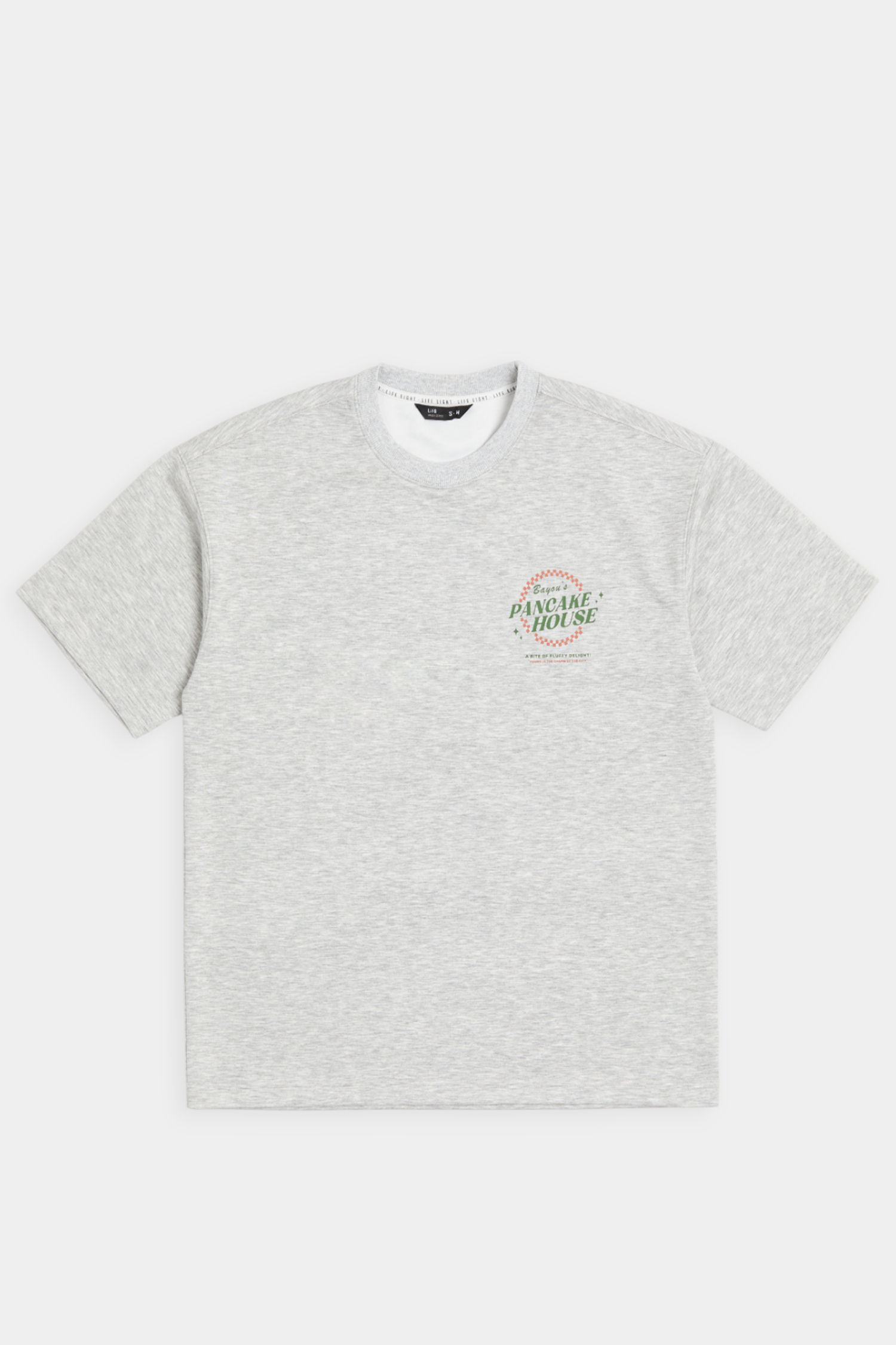 美式餐館 印花短袖上衣