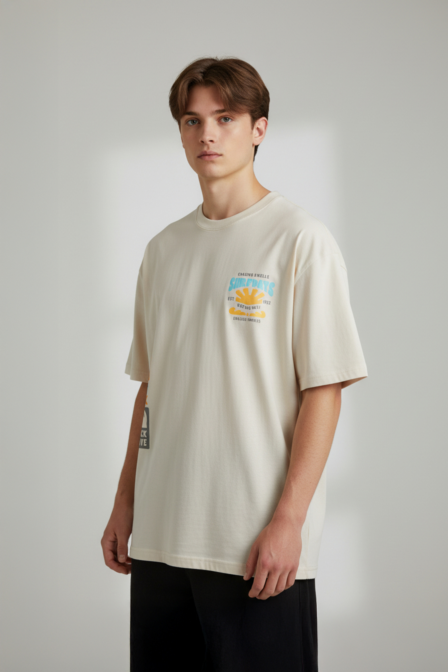 追逐浪潮 曼巴棉 短袖上衣