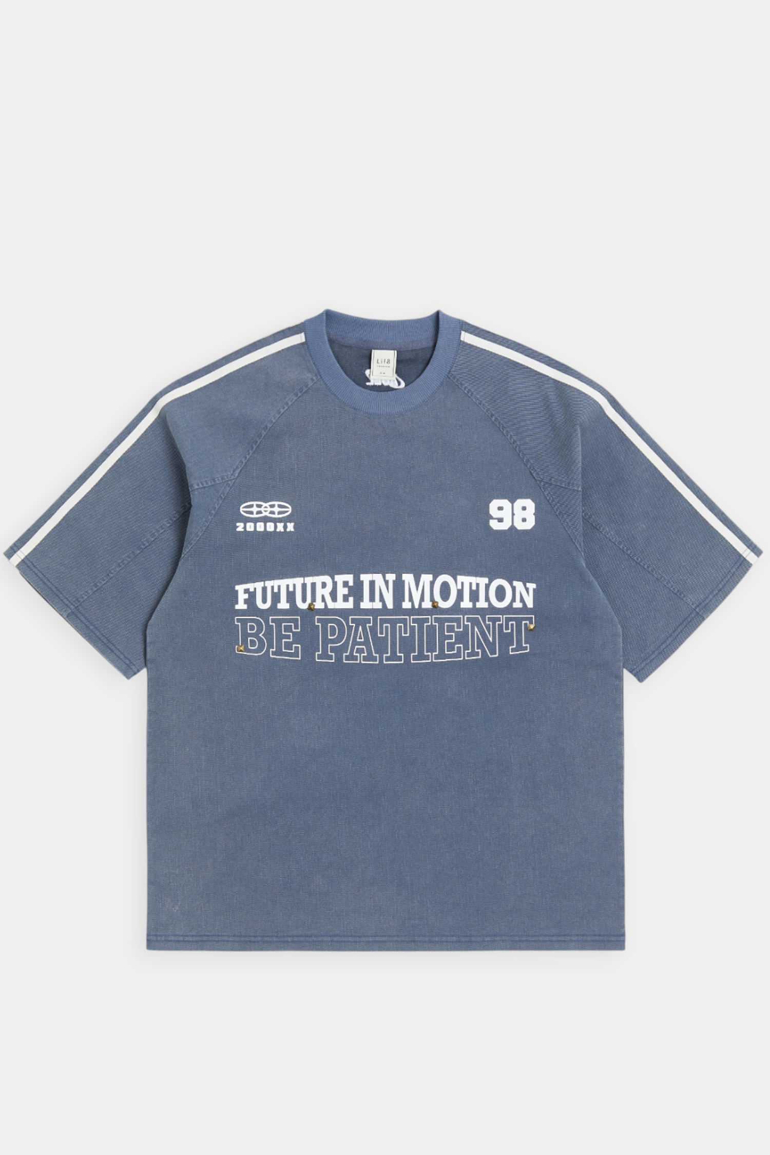 街頭復古 水洗短袖上衣