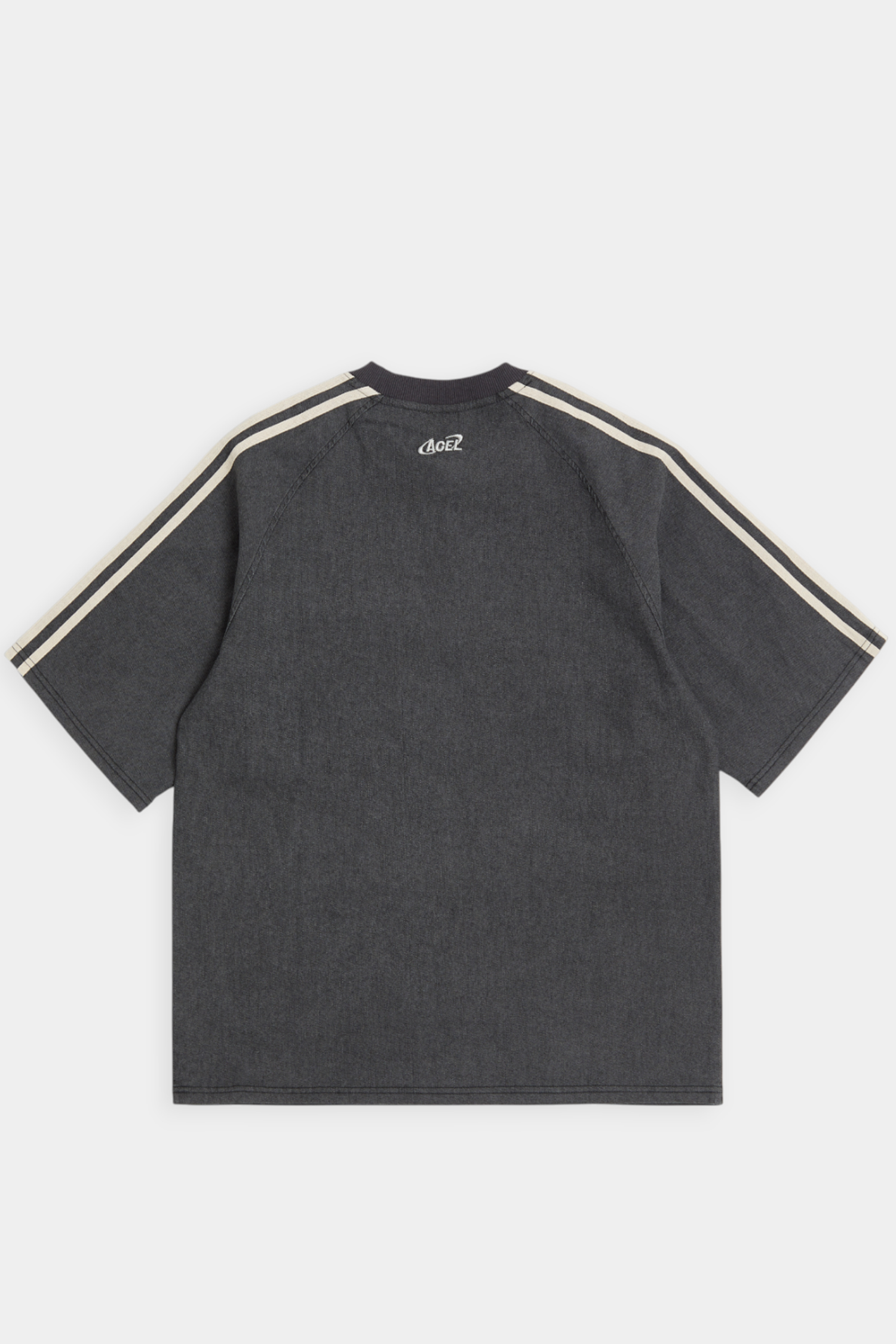 街頭復古 水洗短袖上衣