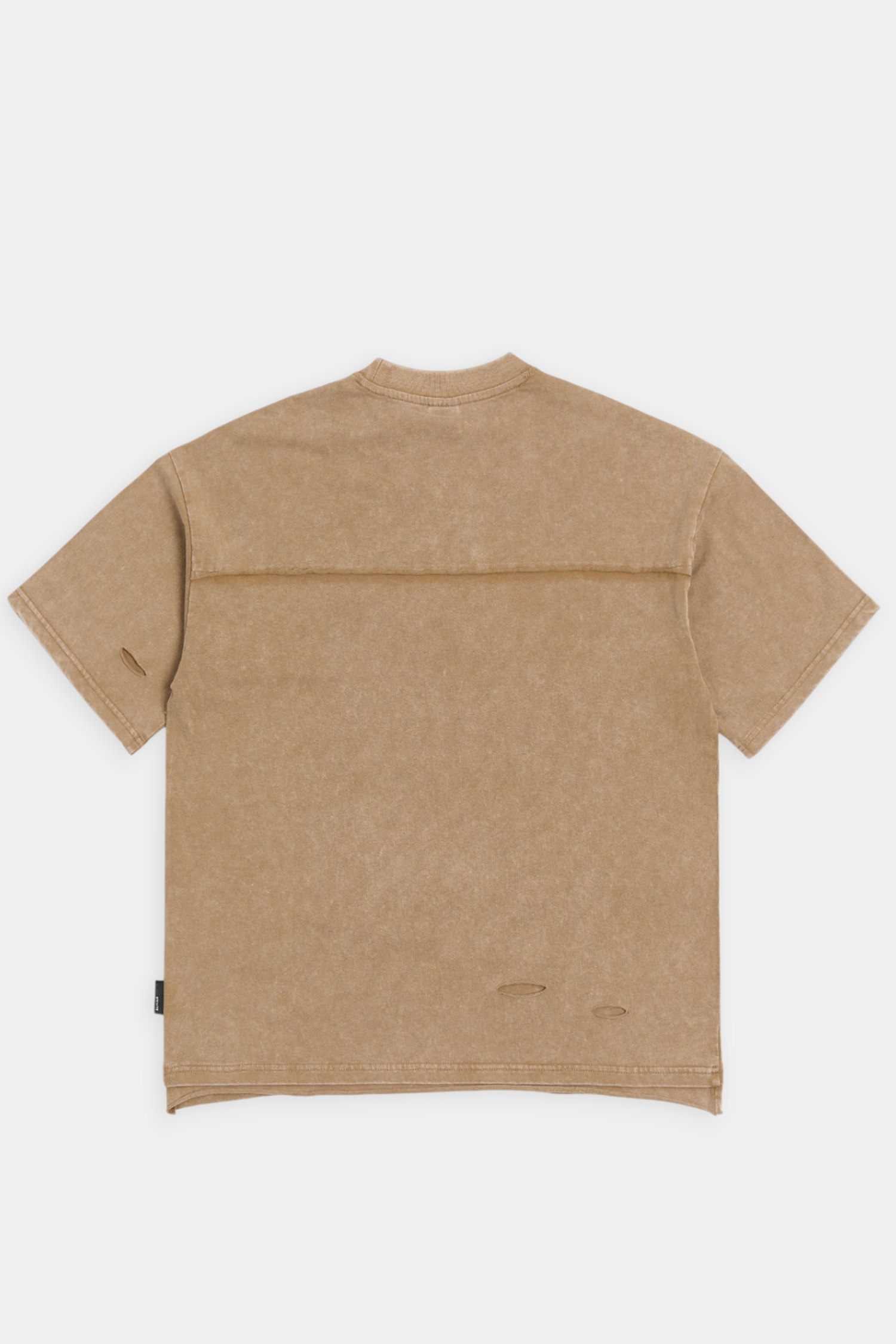 不收邊 洗舊短袖上衣