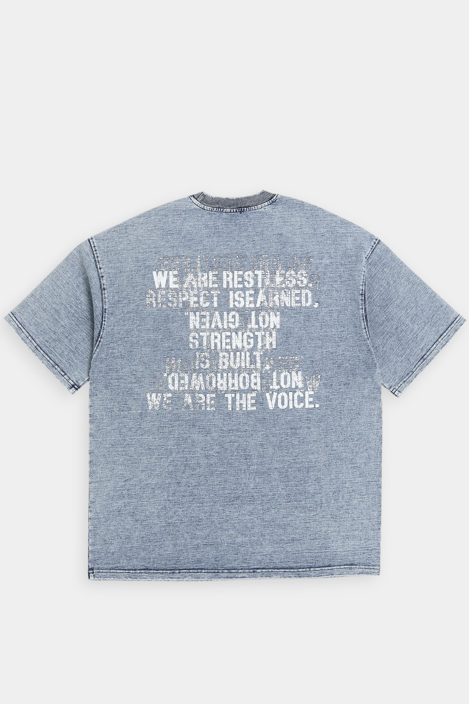 自我定義 水洗短袖上衣