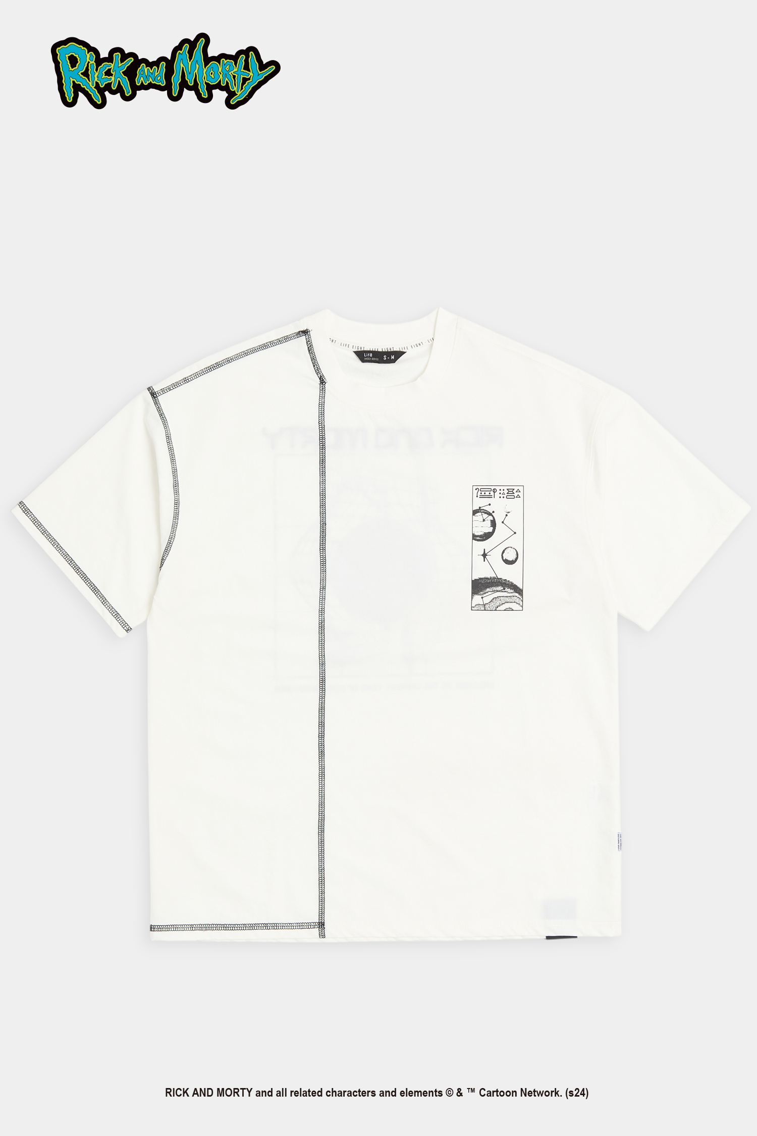 Rick and Morty 扭曲維度 彈力短袖上衣