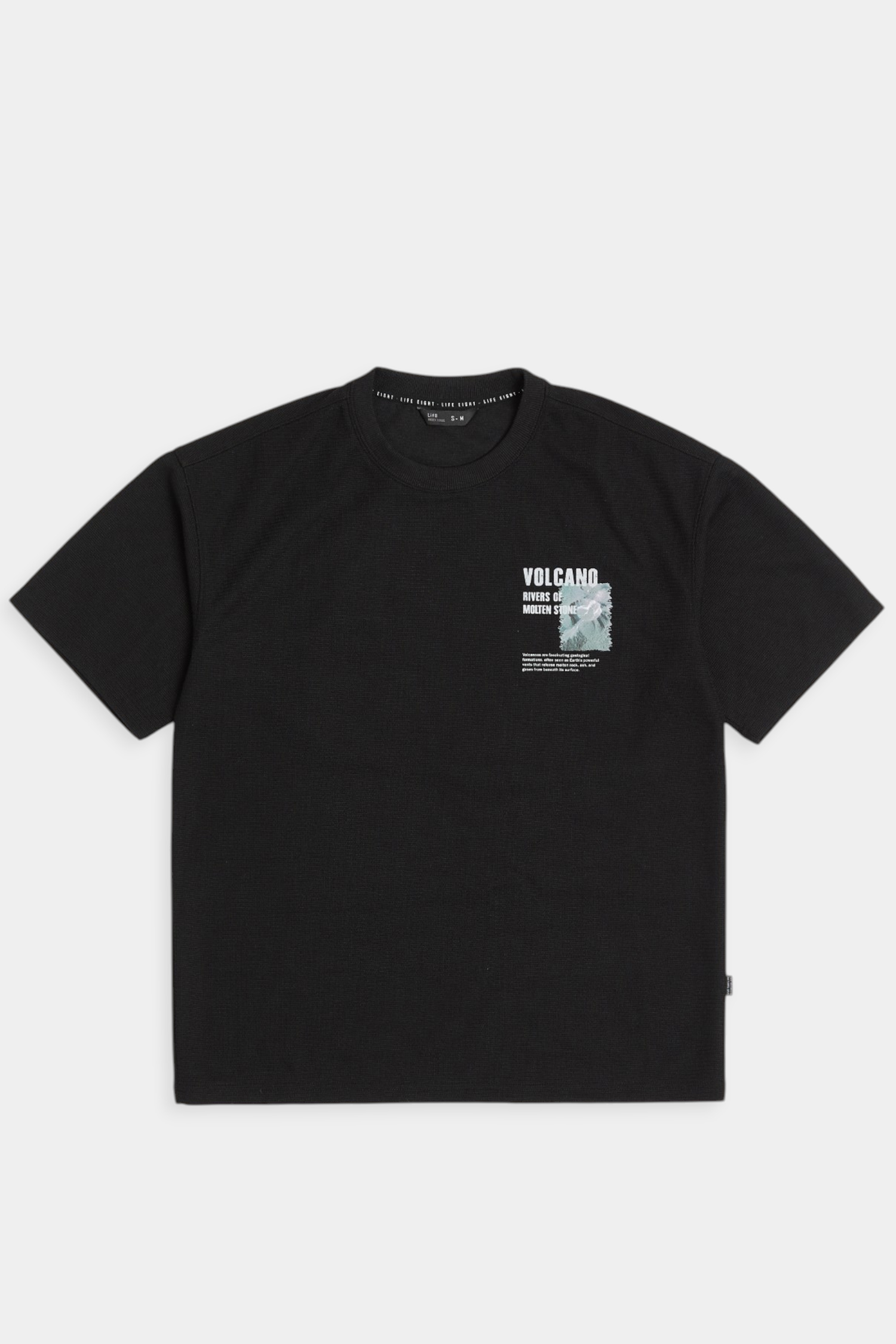 死灰復燃 印花短袖上衣