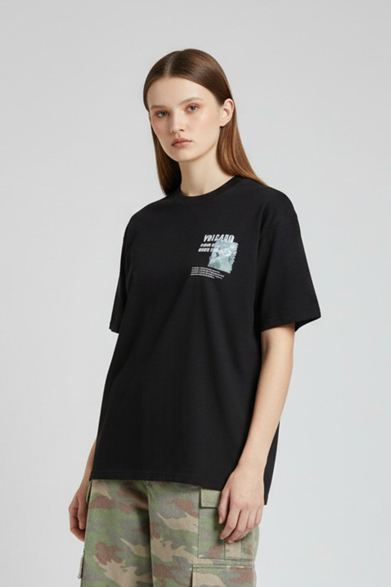 死灰復燃 印花短袖上衣