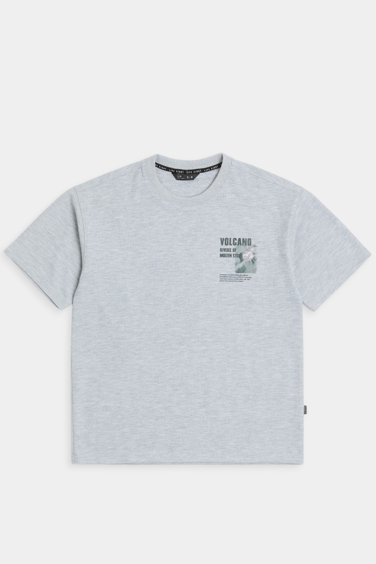 死灰復燃 印花短袖上衣