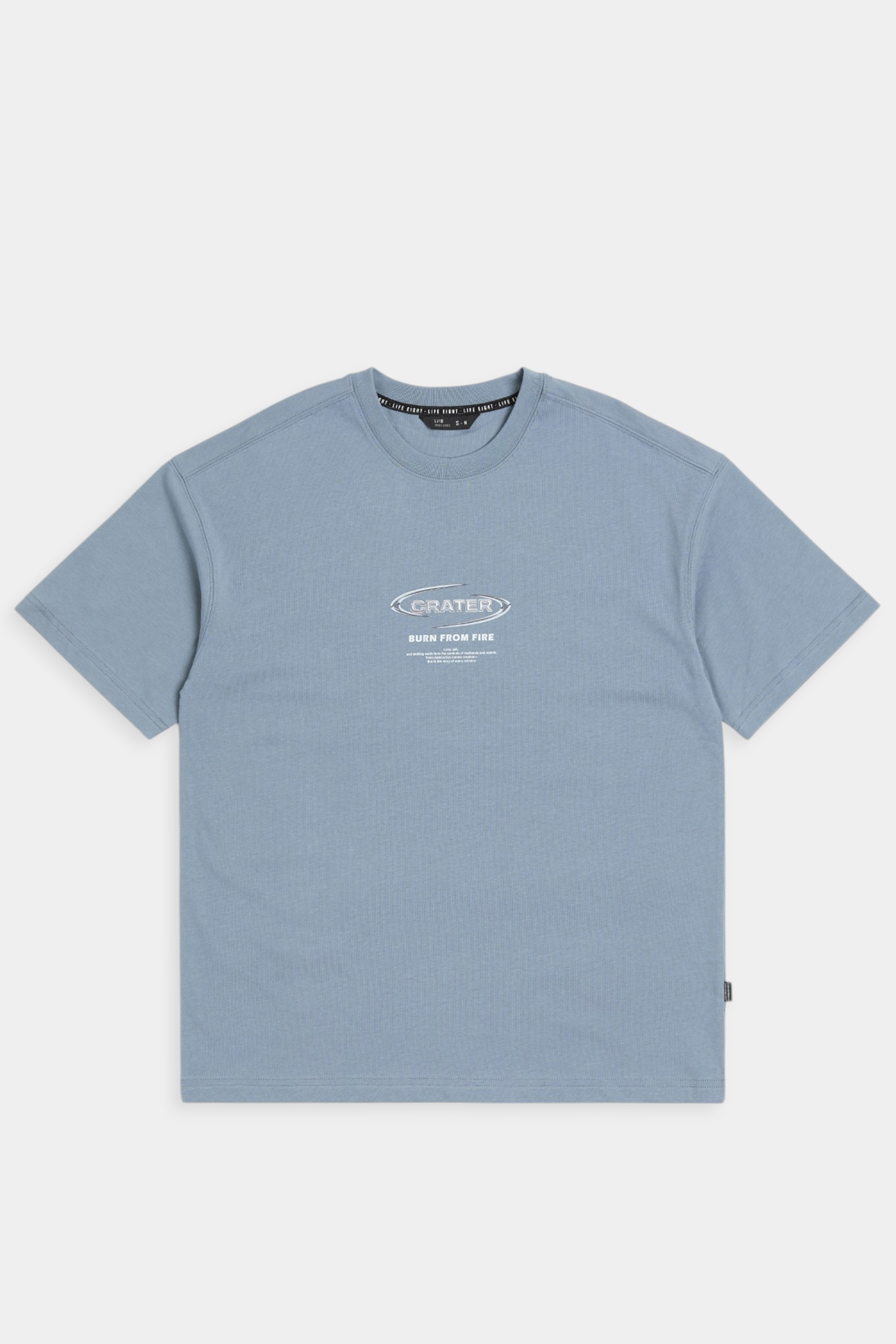 黑山沉眠 印花短袖上衣