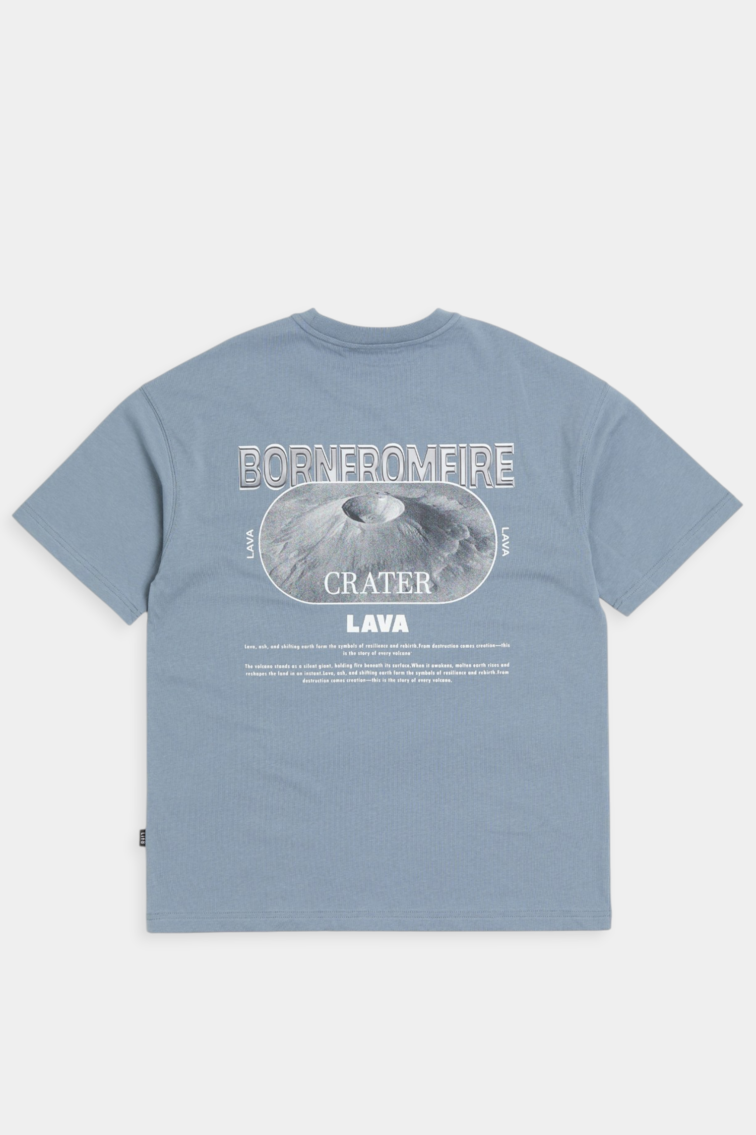 黑山沉眠 印花短袖上衣