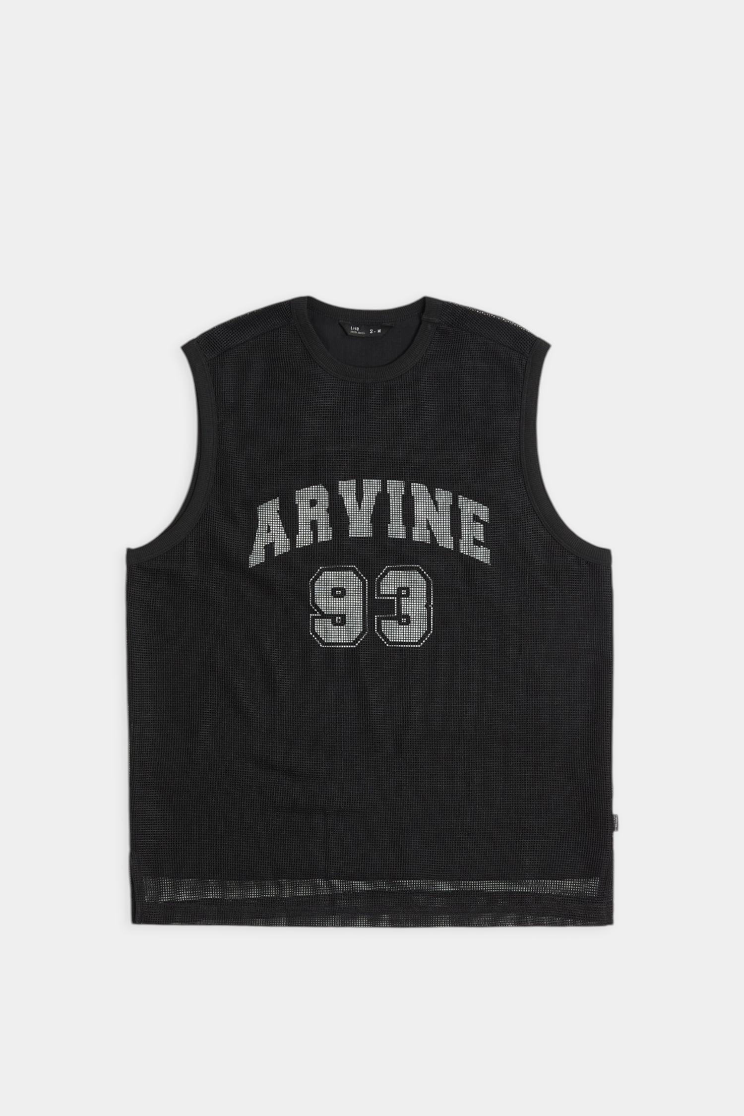 網洞雙層 印花無袖背心