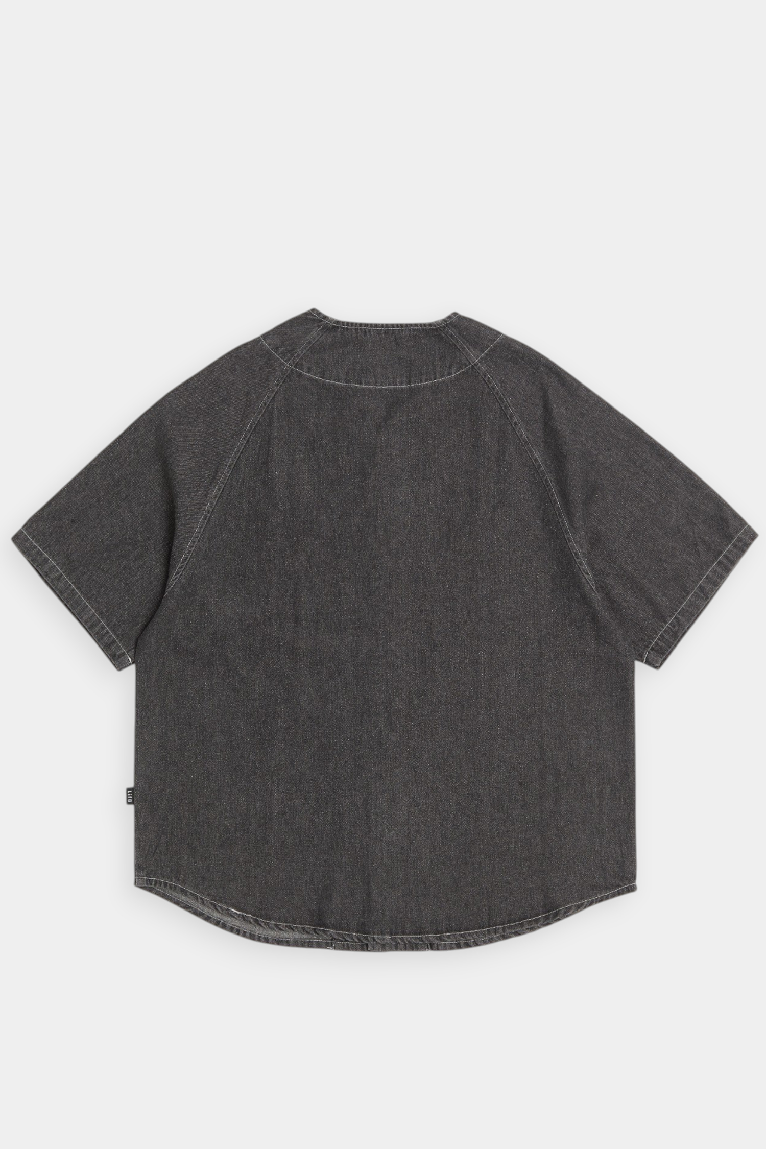 復古棒球牛仔罩衫