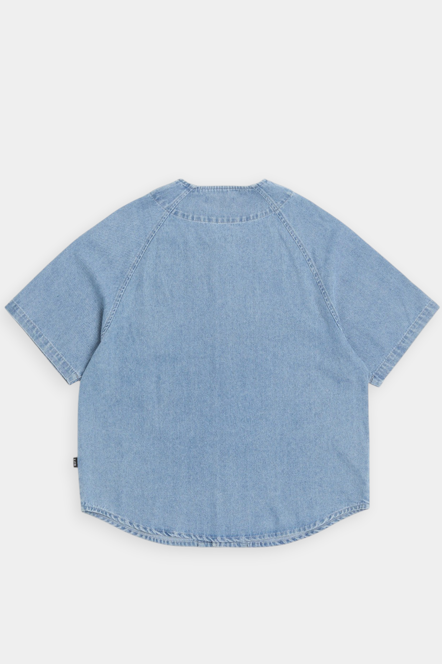 復古棒球牛仔罩衫