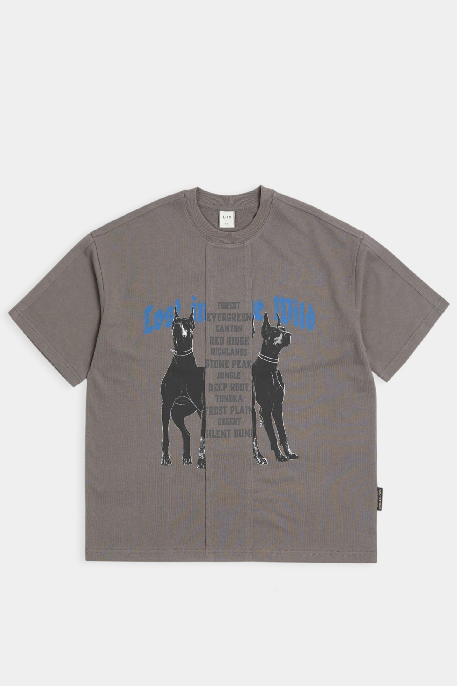 迷失荒野 不收邊短袖上衣