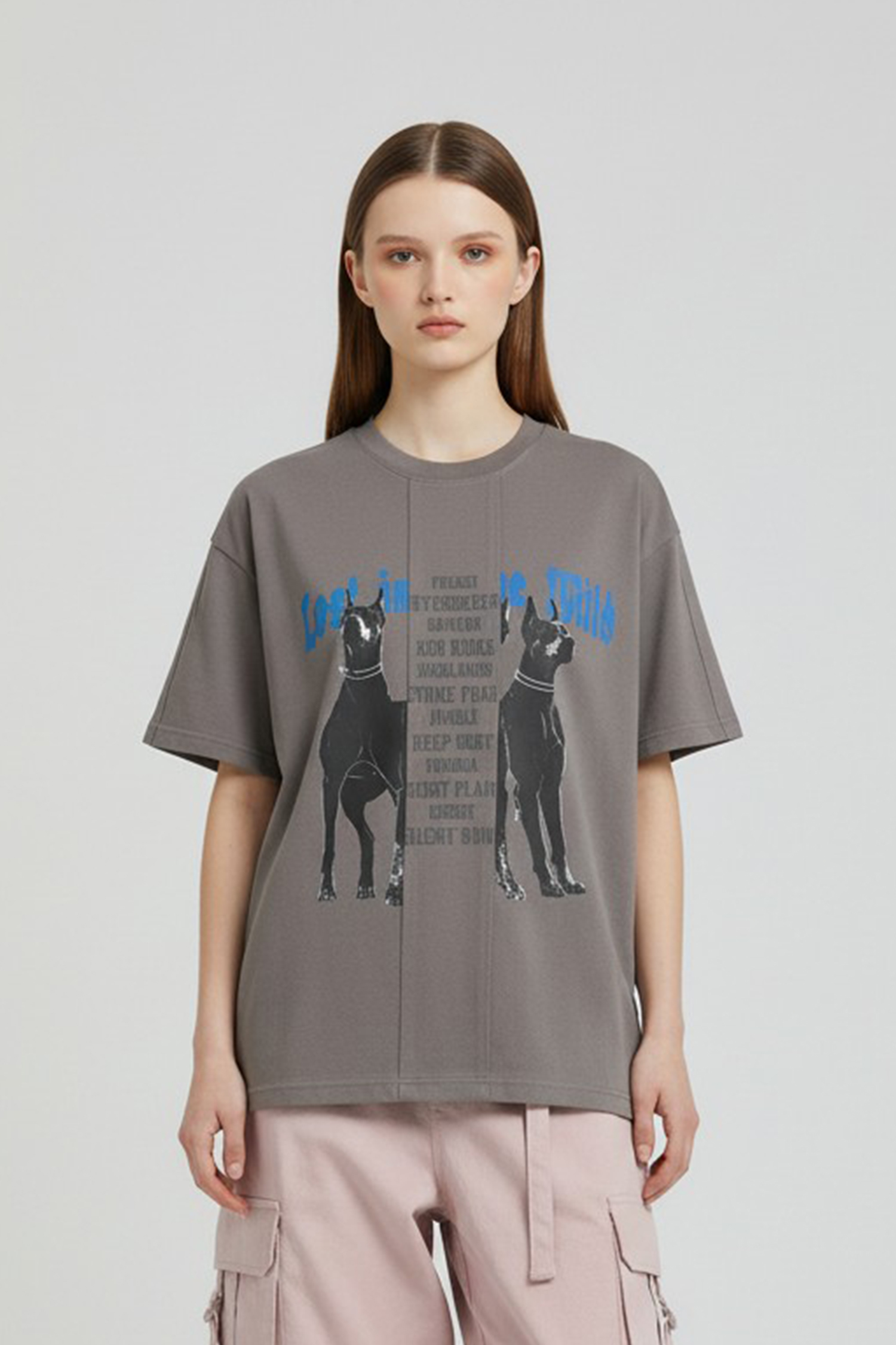 迷失荒野 不收邊短袖上衣