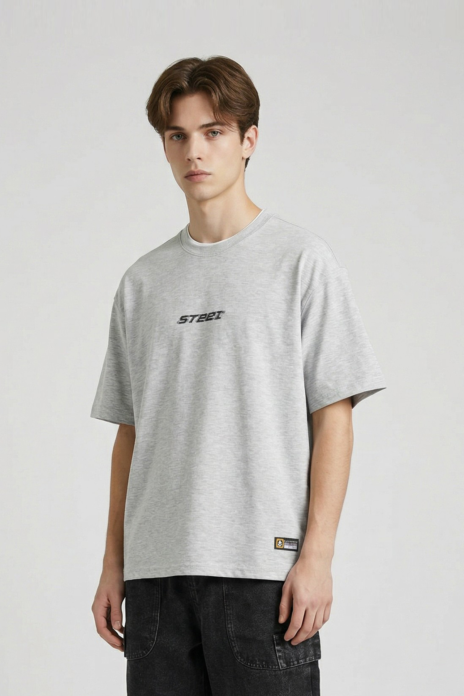 風格態度 太空棉短袖上衣(短版)