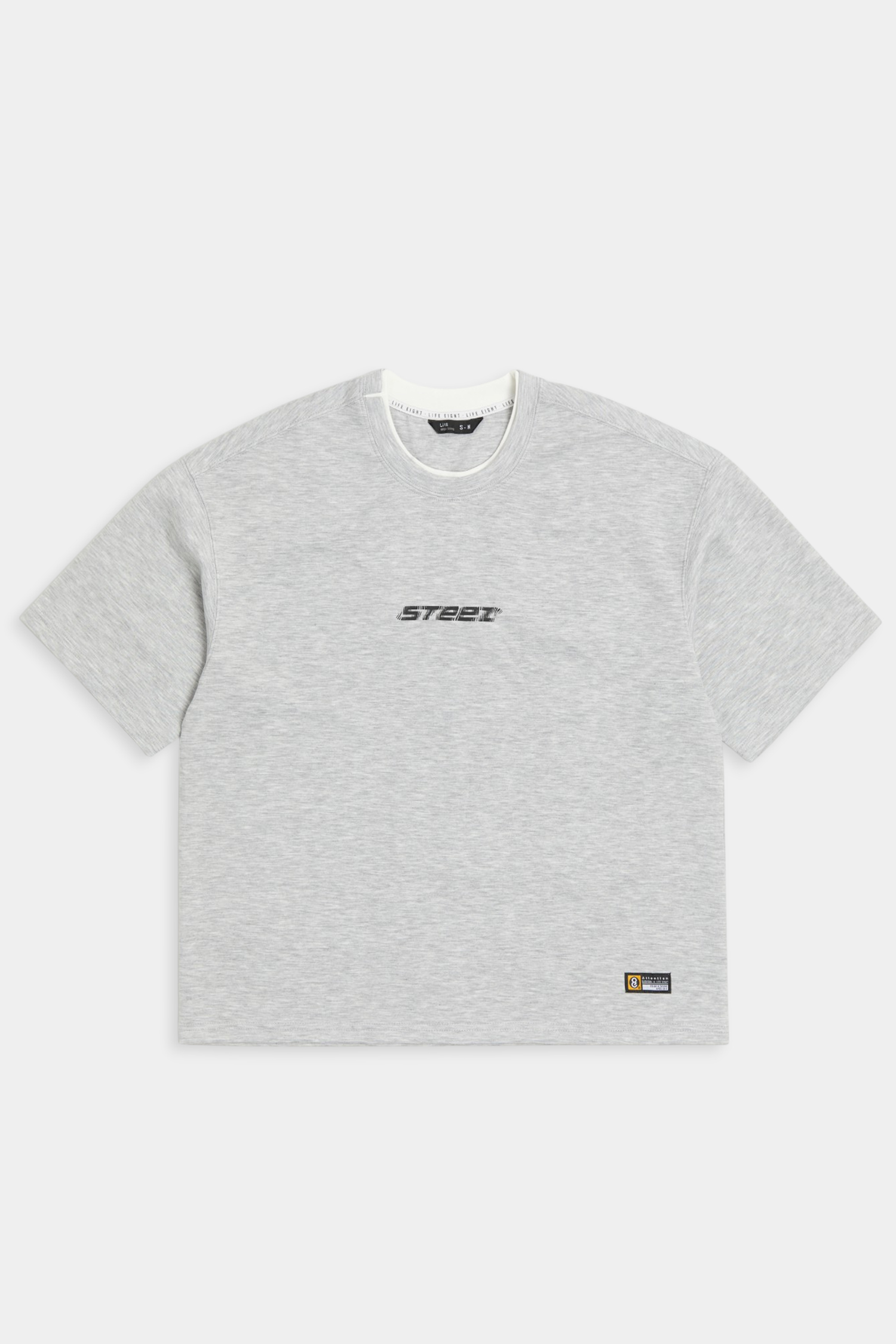 風格態度 太空棉短袖上衣(短版)