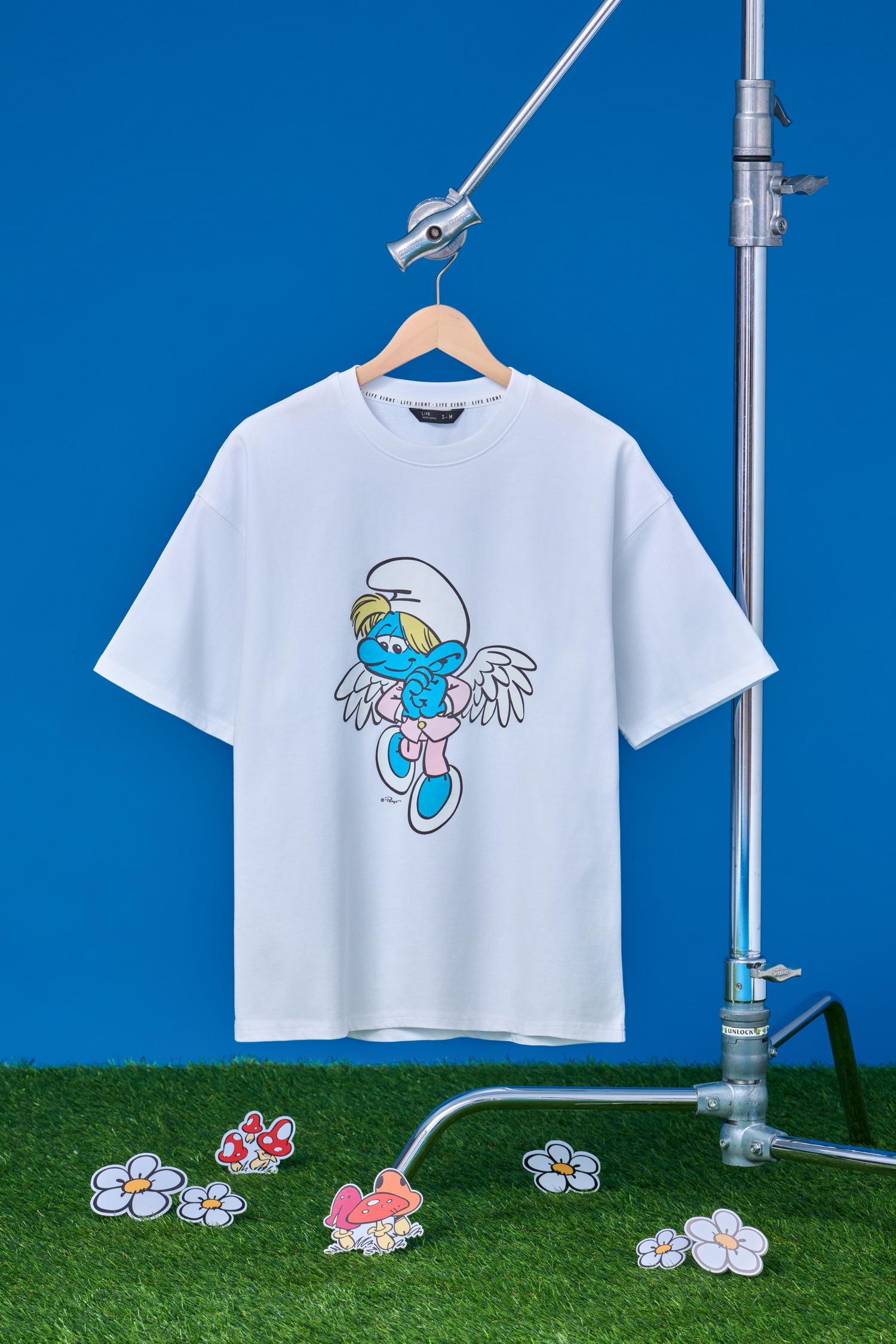 SEVENTEEN│THE SMURFS JEONGHAN款短袖上衣