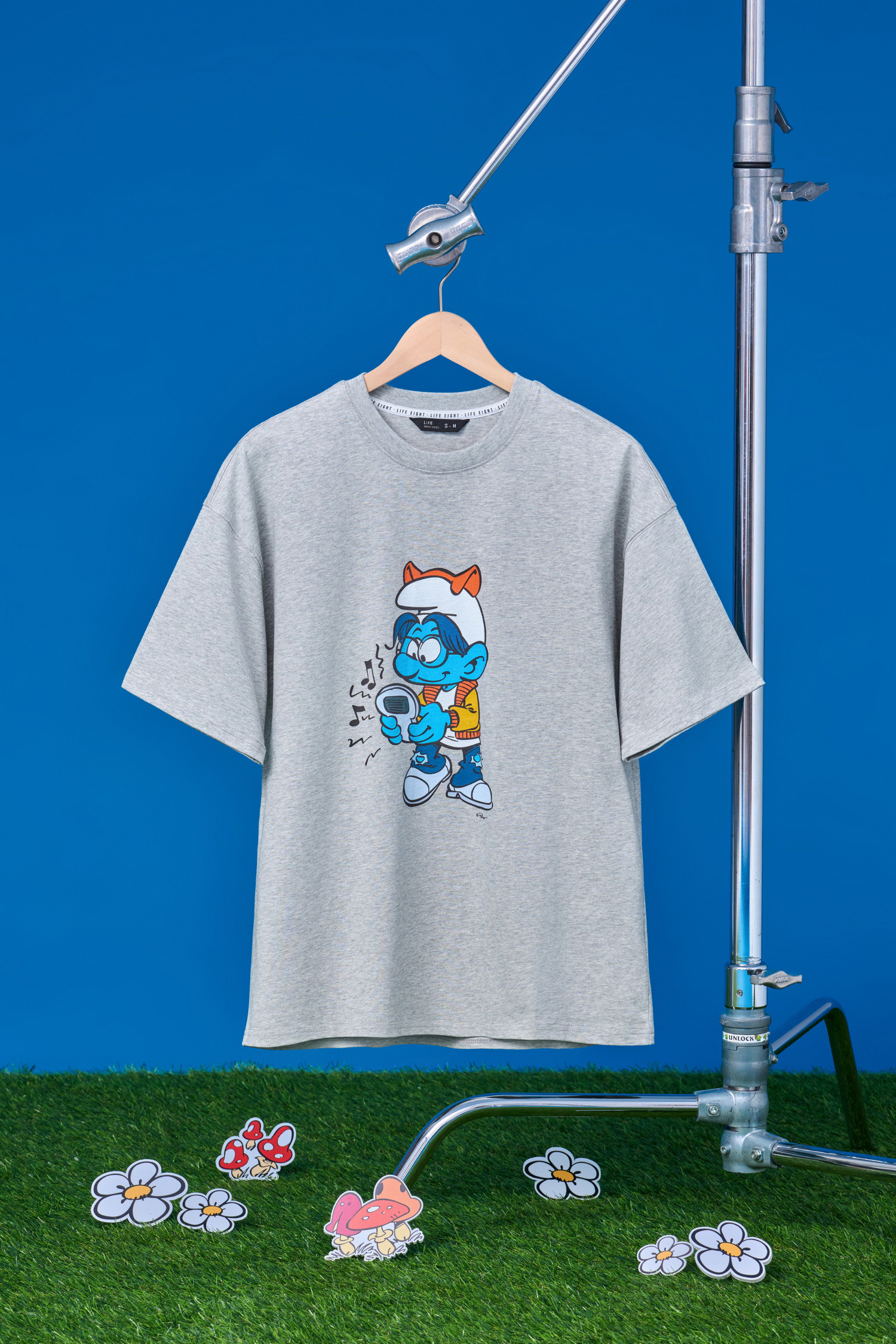 SEVENTEEN│THE SMURFS WONWOO款短袖上衣