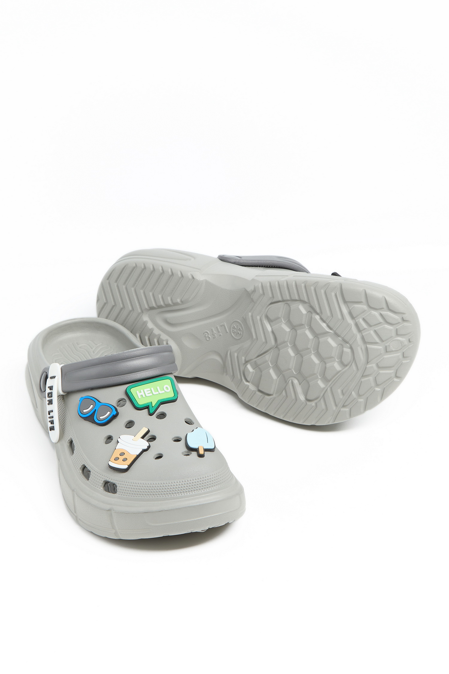 Life8 夏日玩樂 Q彈厚底拖鞋(可水洗)