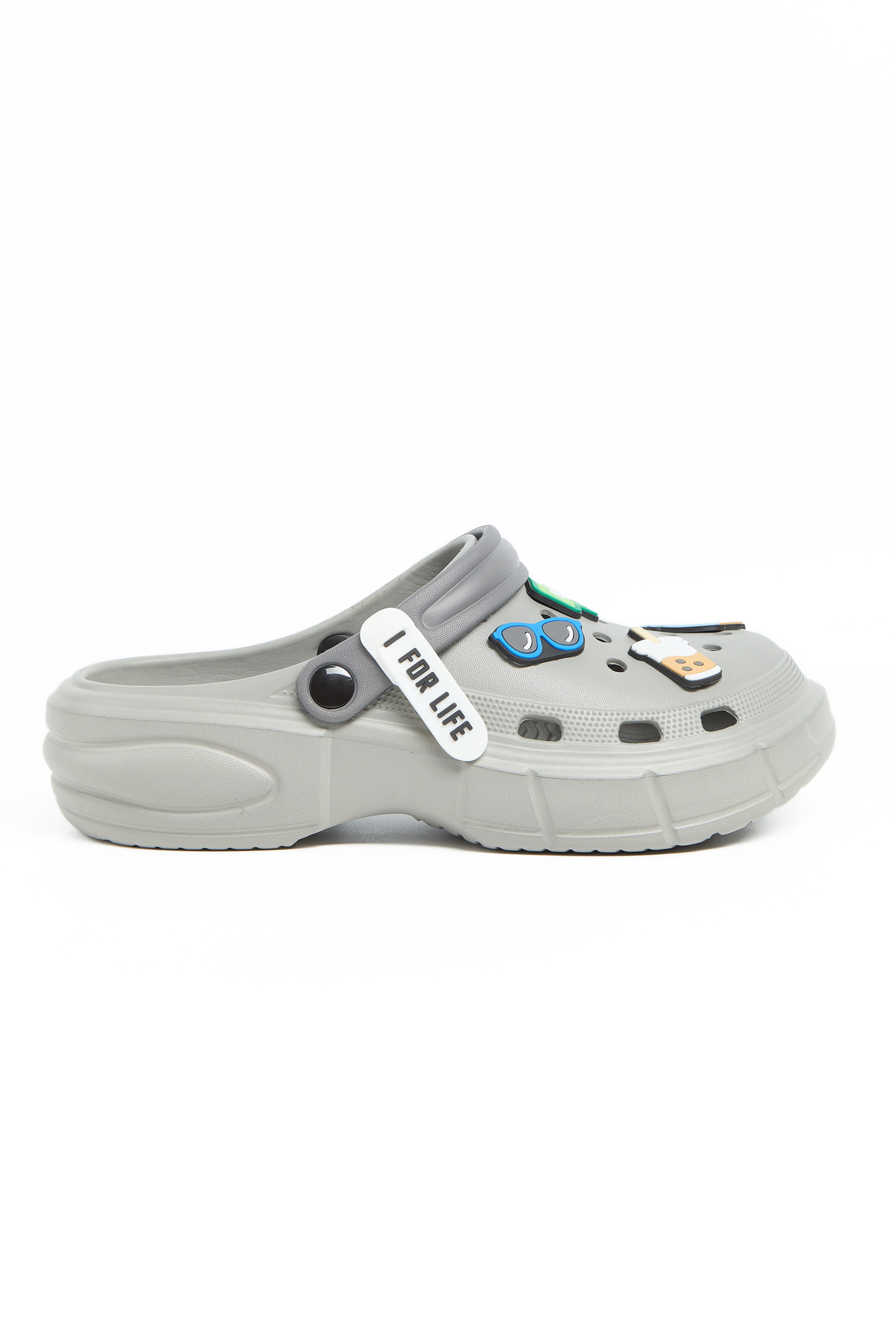 Life8 夏日玩樂 Q彈厚底拖鞋(可水洗)