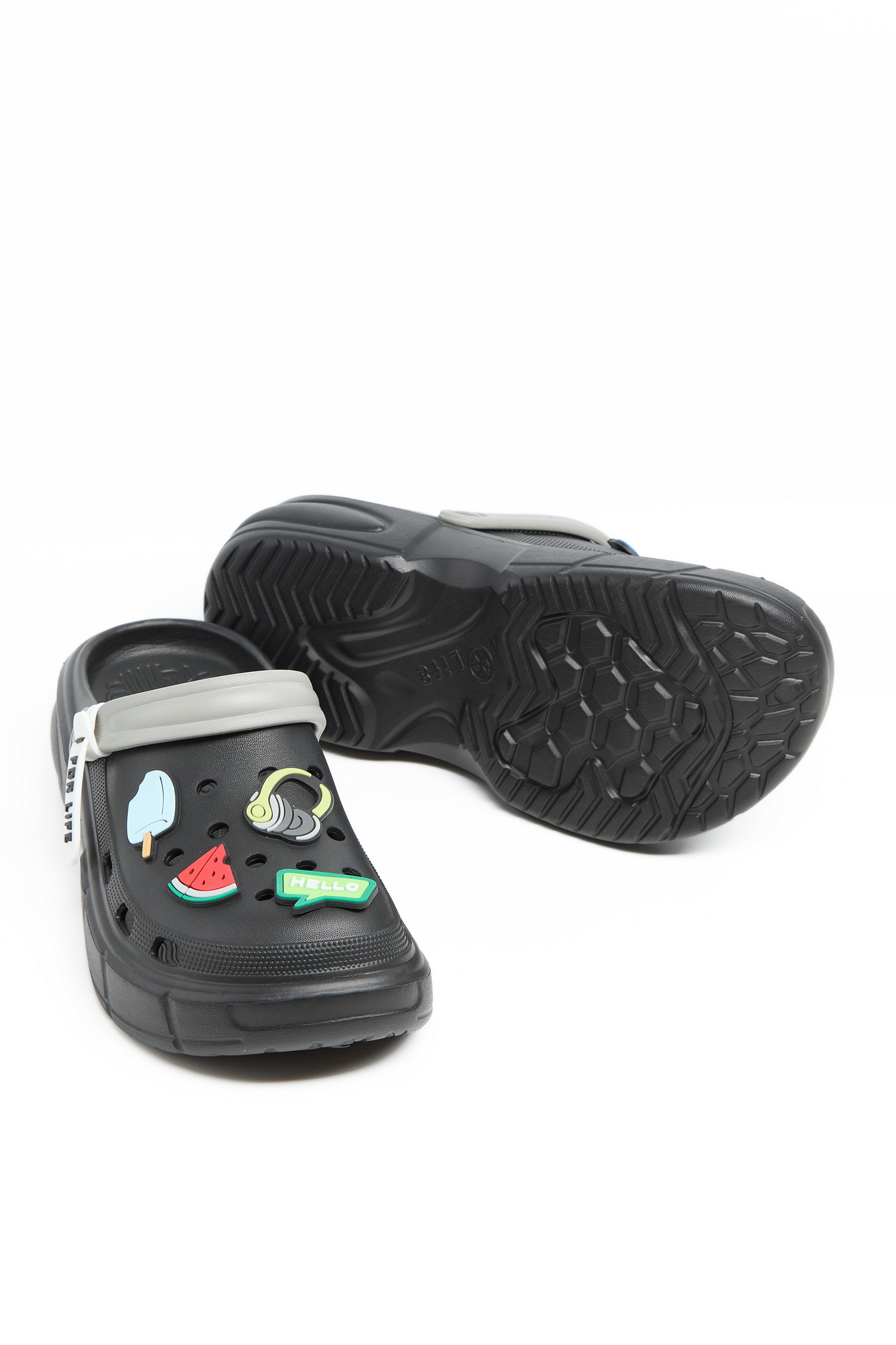 Life8 夏日玩樂 Q彈厚底拖鞋(可水洗)