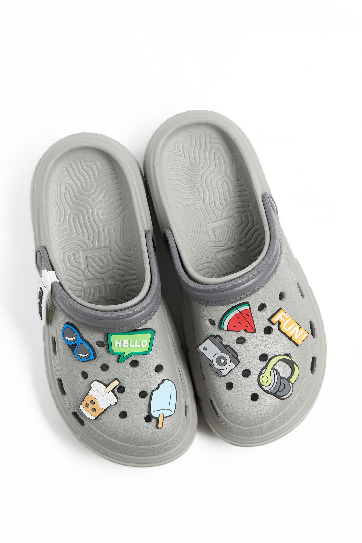 Life8 夏日玩樂 Q彈厚底拖鞋(可水洗)