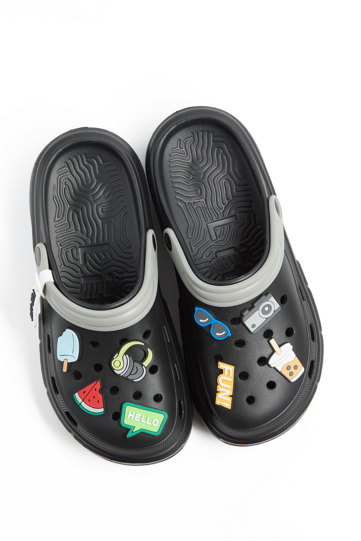 Life8 夏日玩樂 Q彈厚底拖鞋(可水洗)