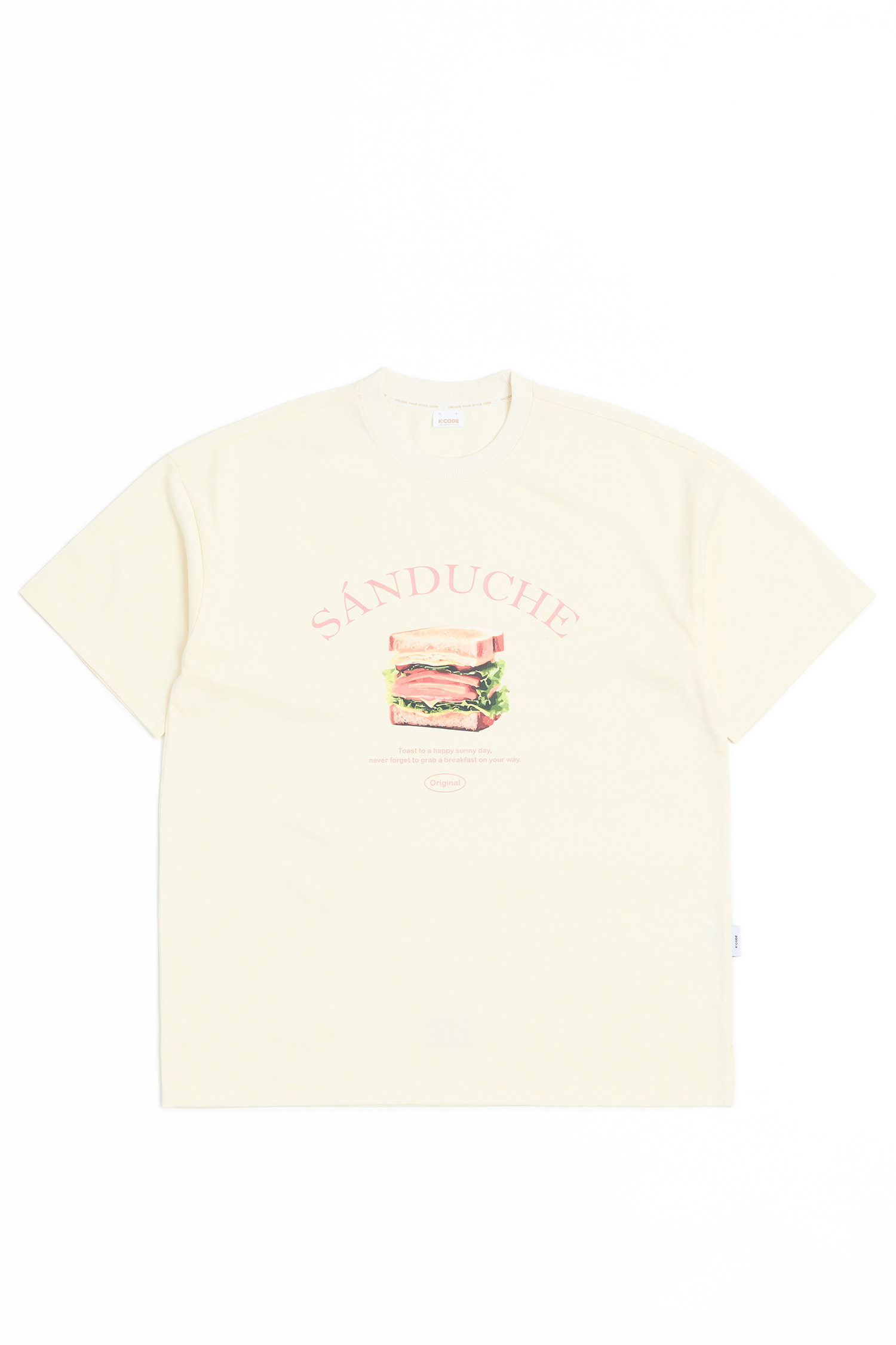 K:CODE 早餐派對 印花短袖上衣(女)