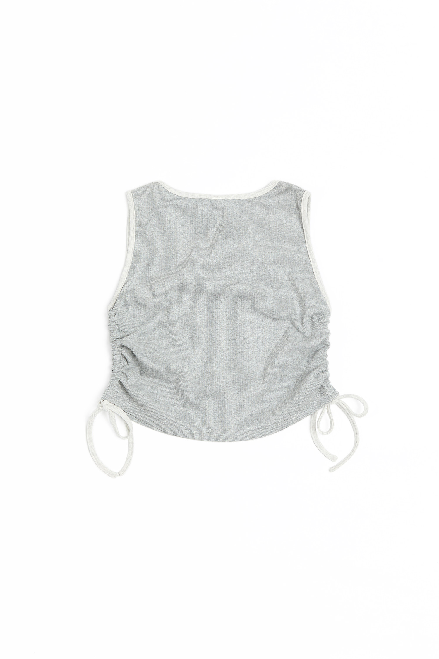 K:CODE 坑條抽繩背心(女)